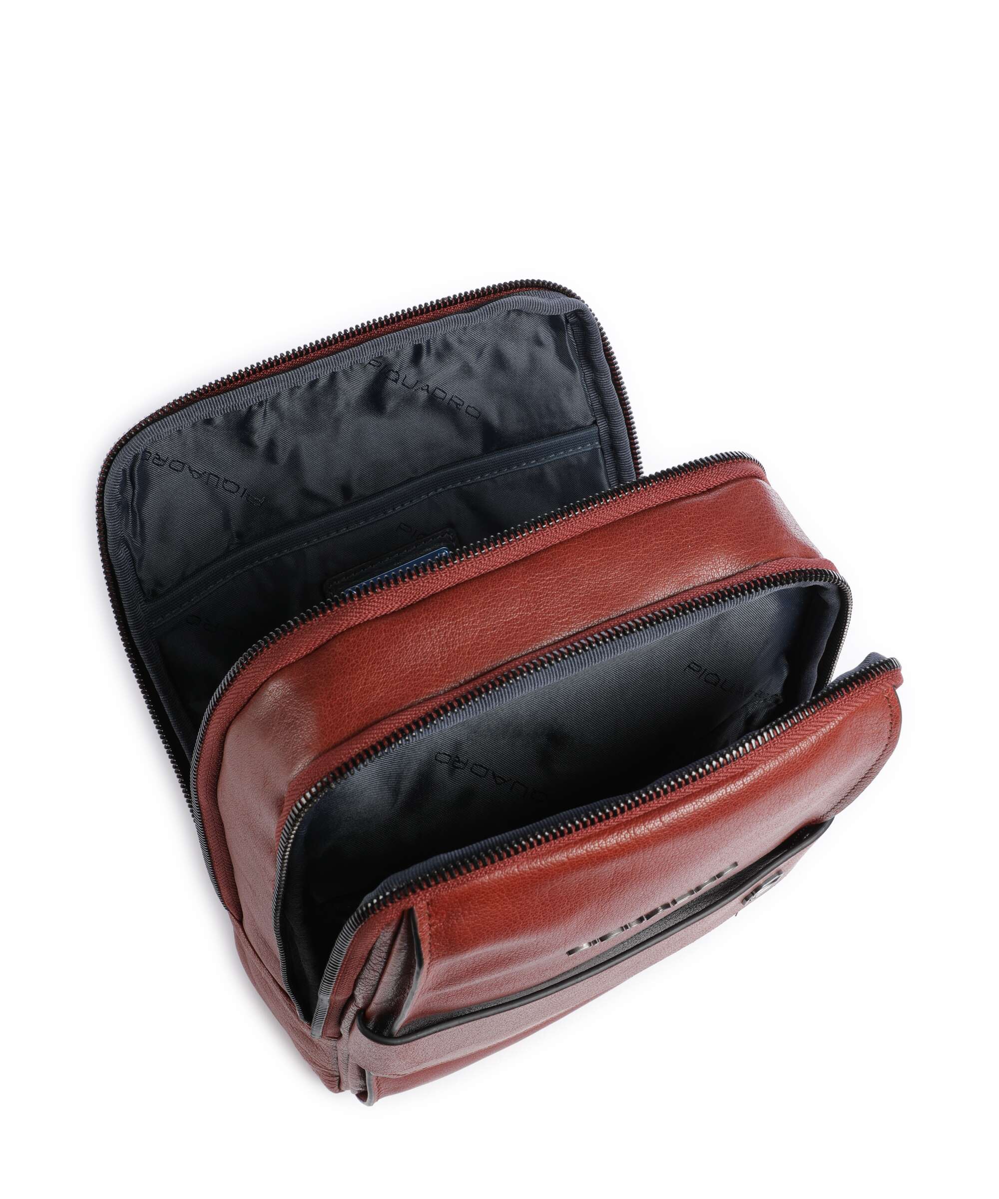 Piquadro Solm Crossbody bag cuoio - Image 5