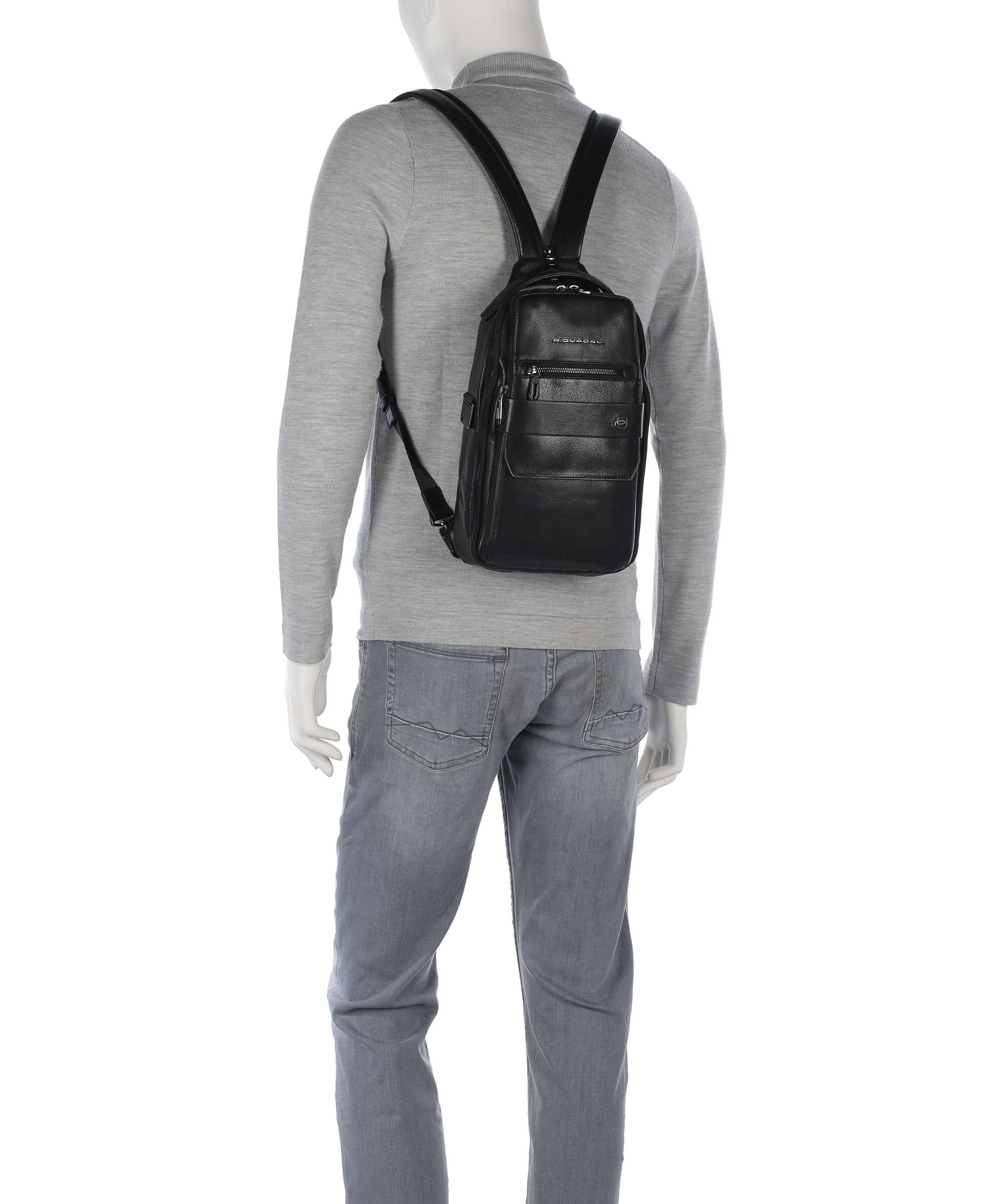 Piquadro Solm Sling bag black - Image 3
