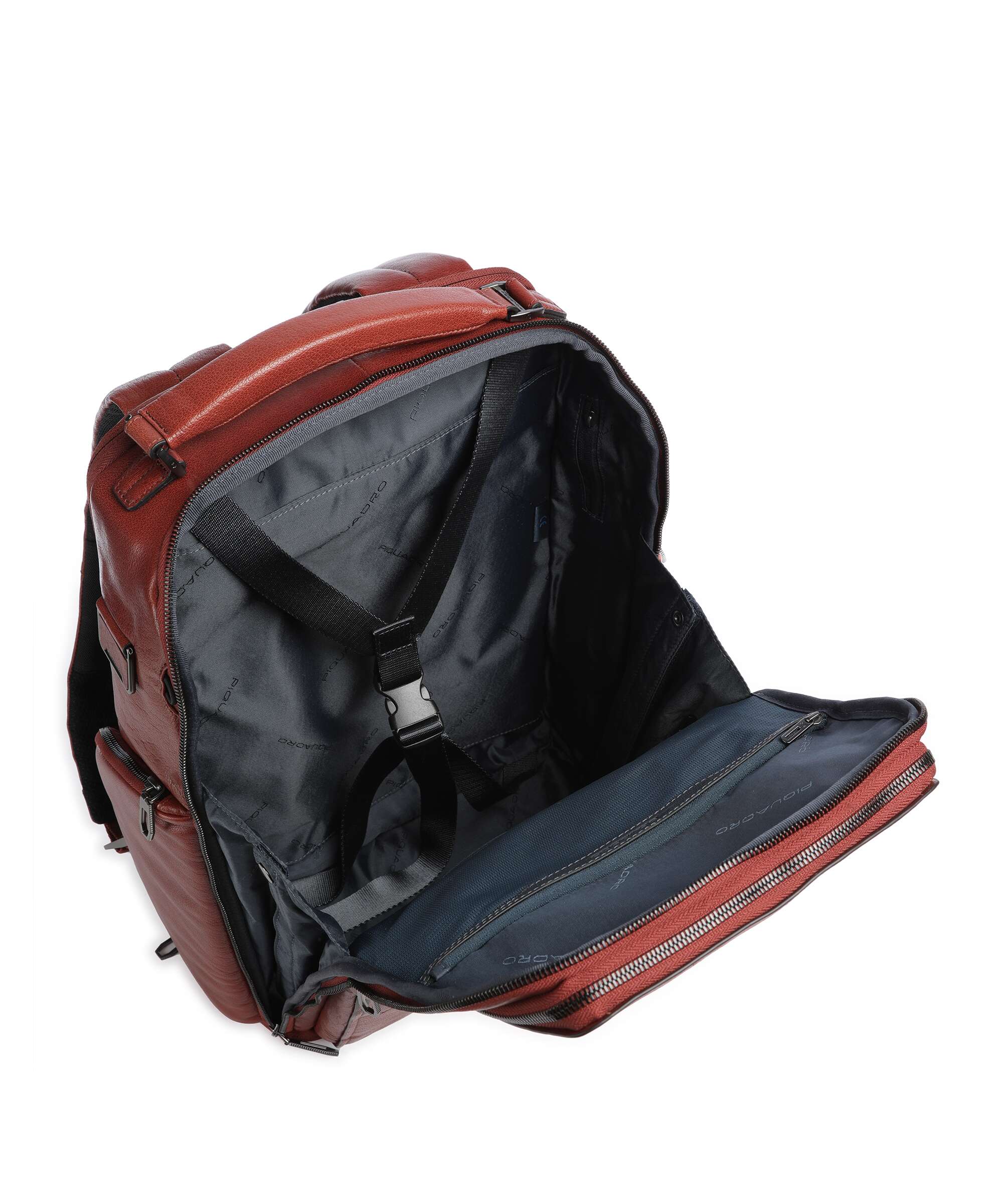 Piquadro Solm Travel backpack cuoio - Image 6