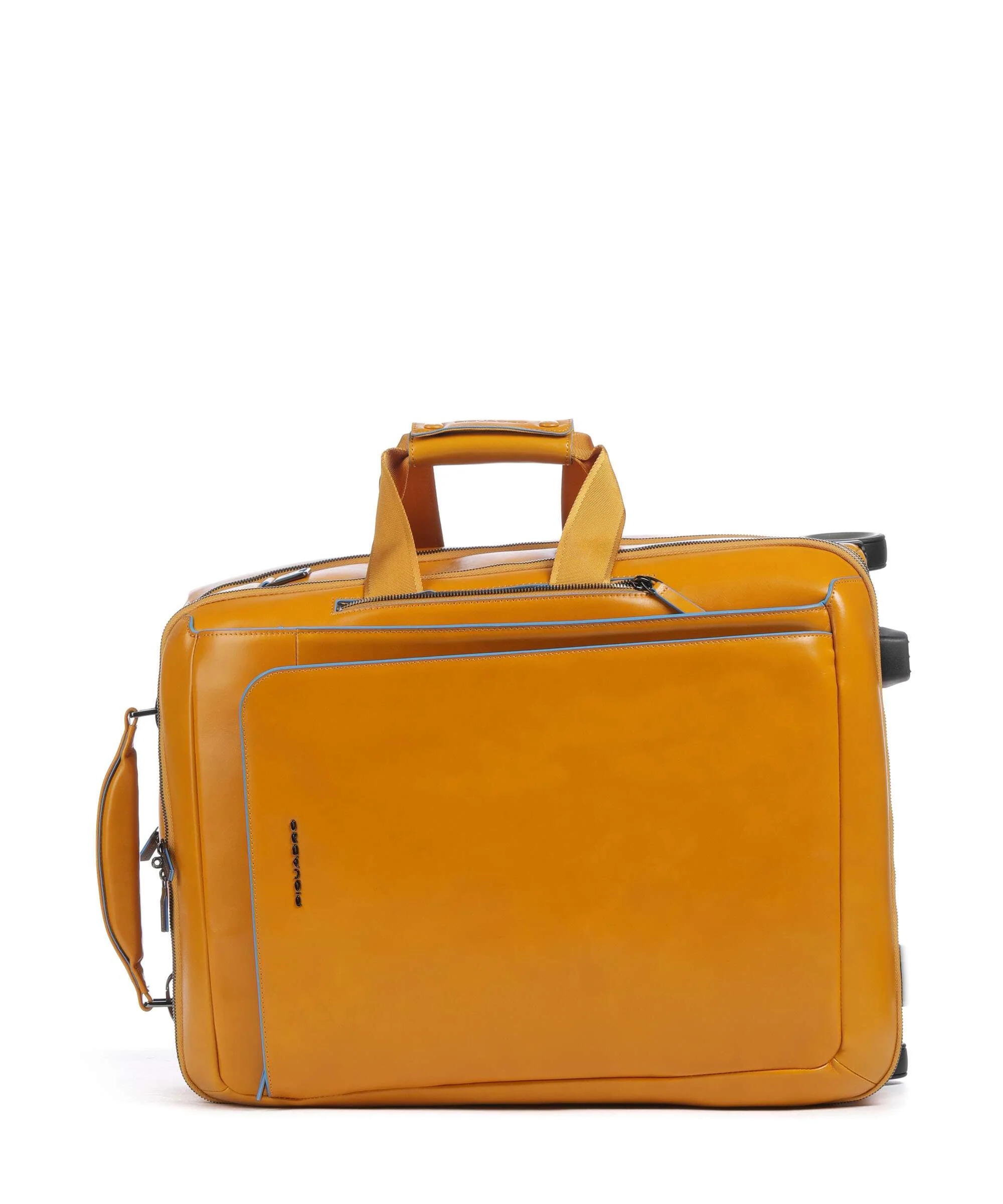 Piquadro Trolley (2 wheels) giallo zafferano - Image 3