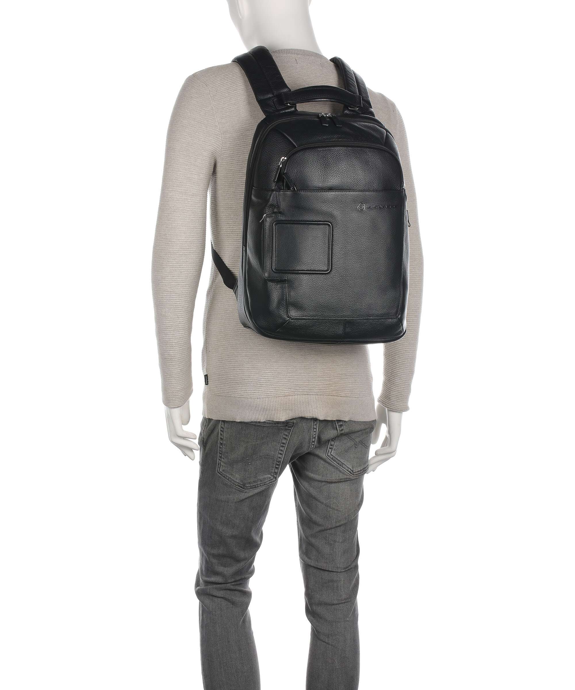 Piquadro Vibe Laptop backpack black - Image 3