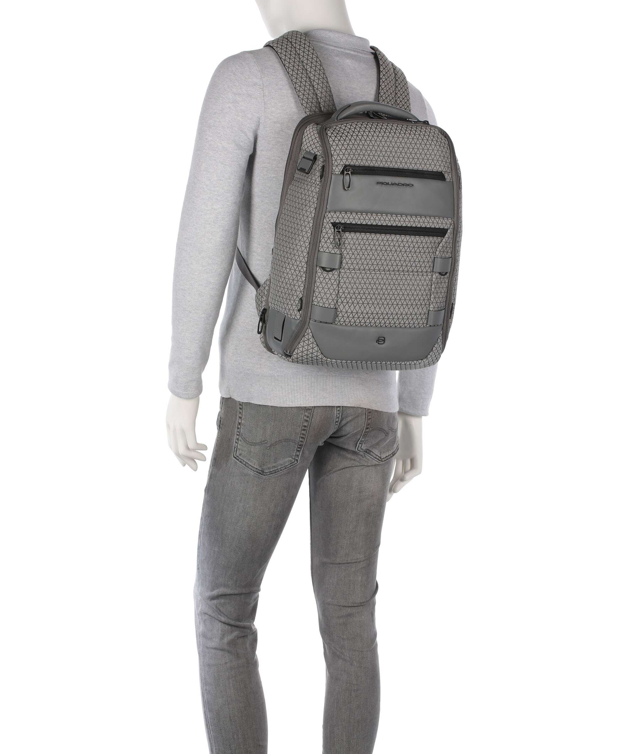 Piquadro W139 Backpack grigio - Image 3
