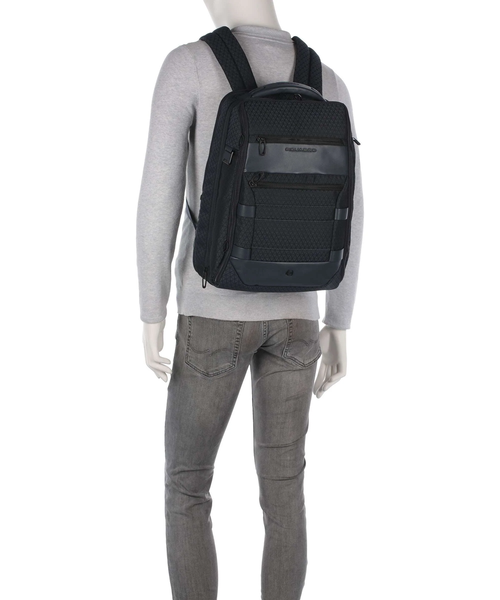 Piquadro W139 Travel backpack blu - Image 3