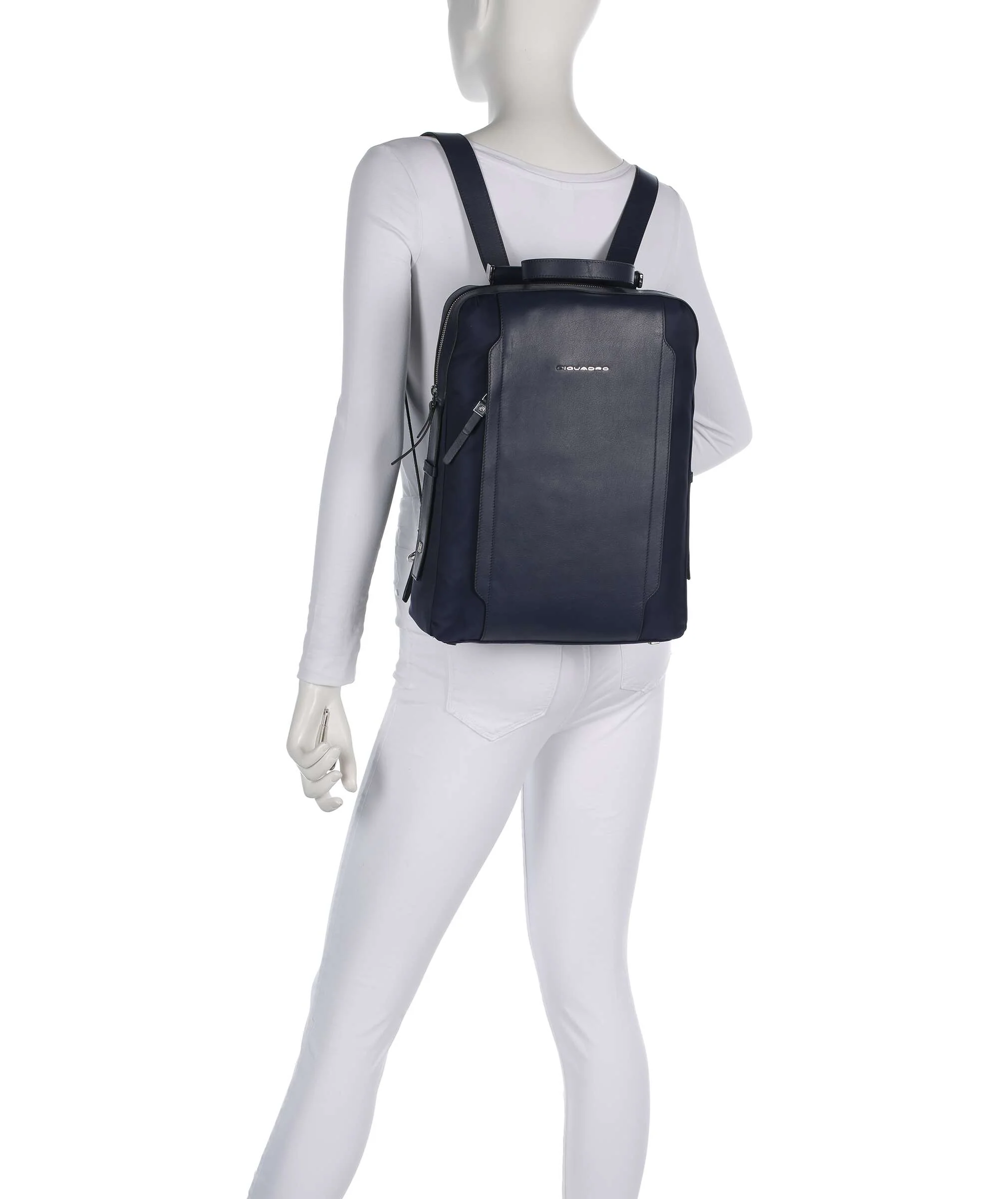 Piquadro W92T Backpack blue - Image 3