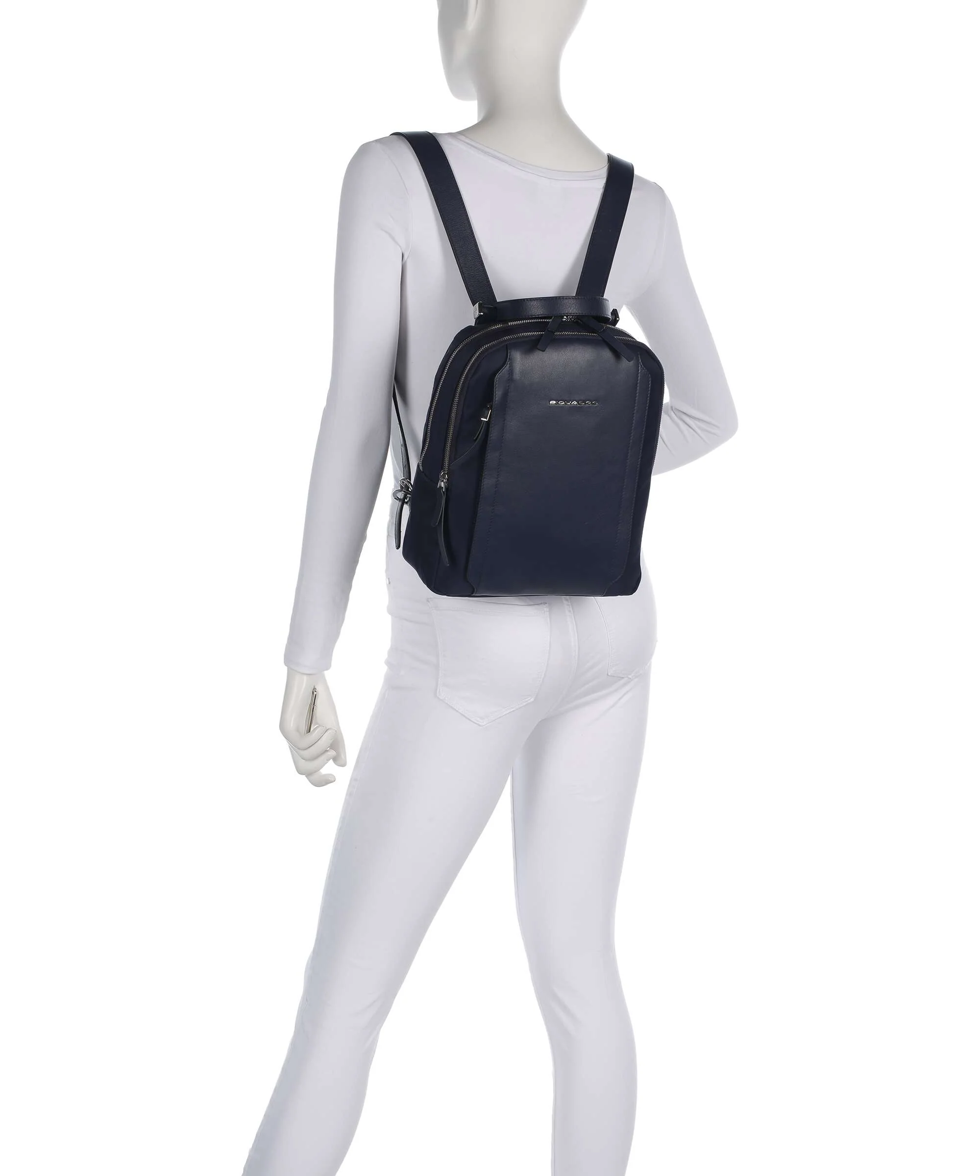 Piquadro W92T Backpack blue - Image 3