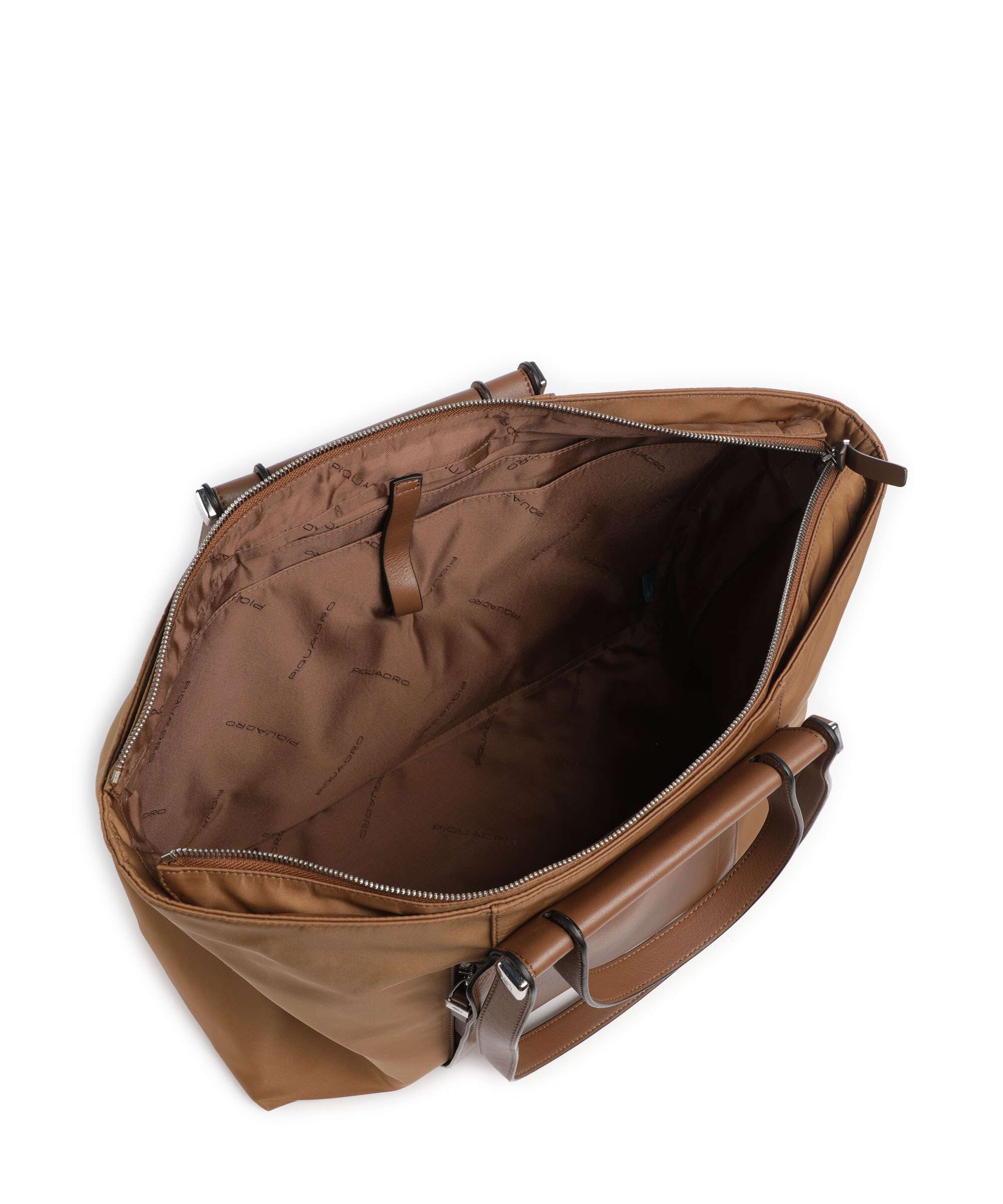 Piquadro W92T Tote bag cuoio - Image 6