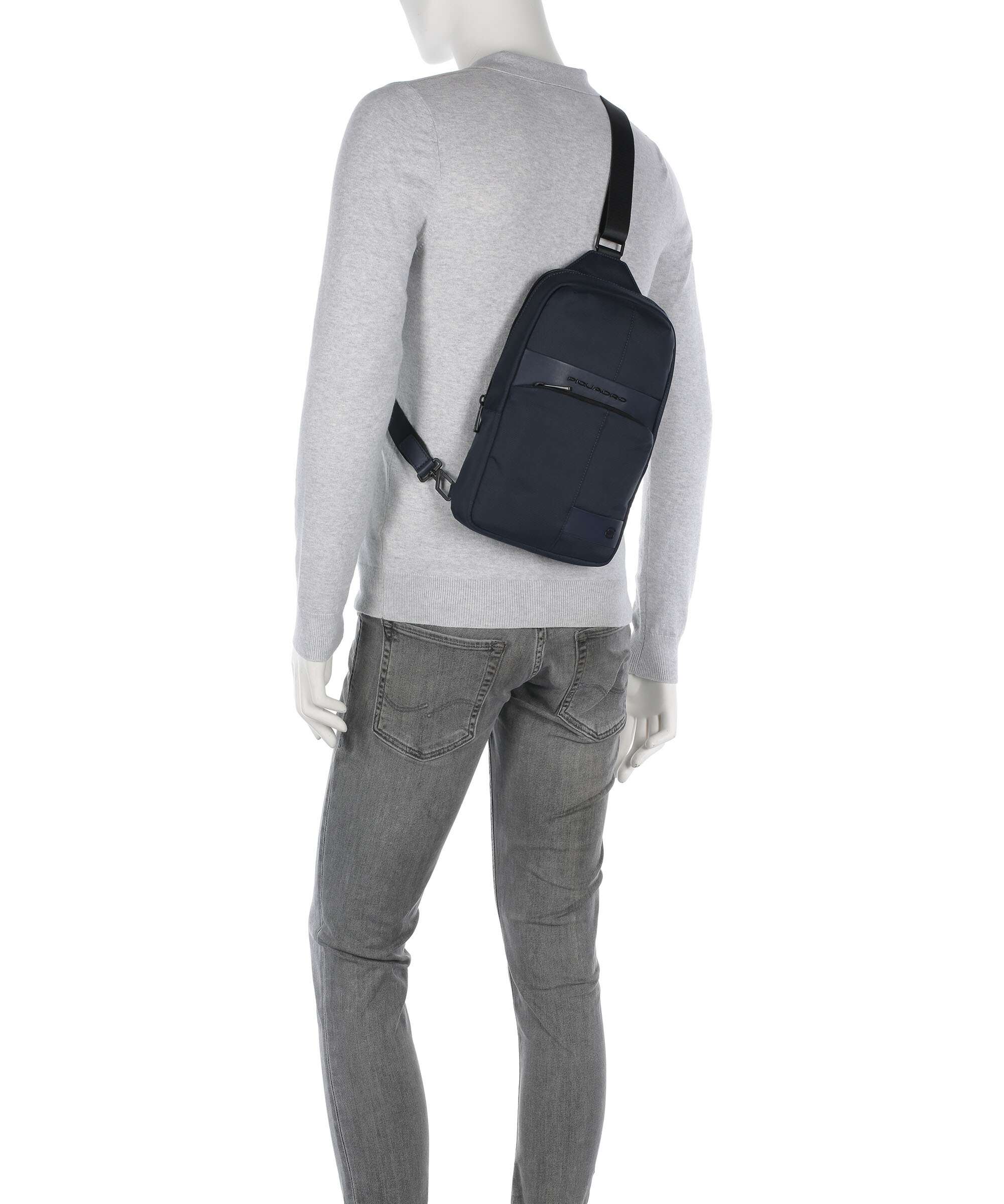 Piquadro Wollem Sling bag blu notte - Image 4