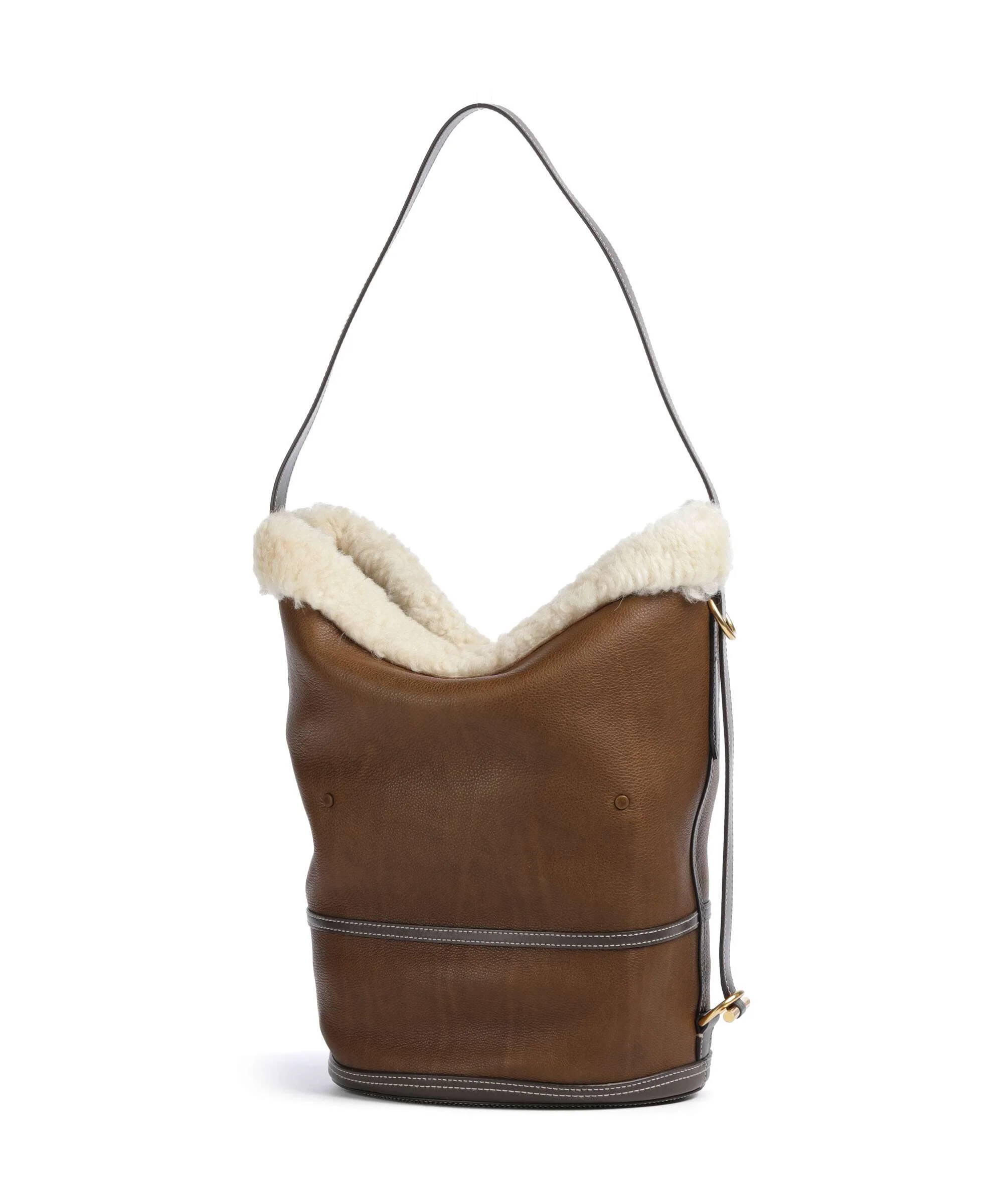 Polo Ralph Lauren Bellport Medium Bucket bag luggage/cream - Image 2
