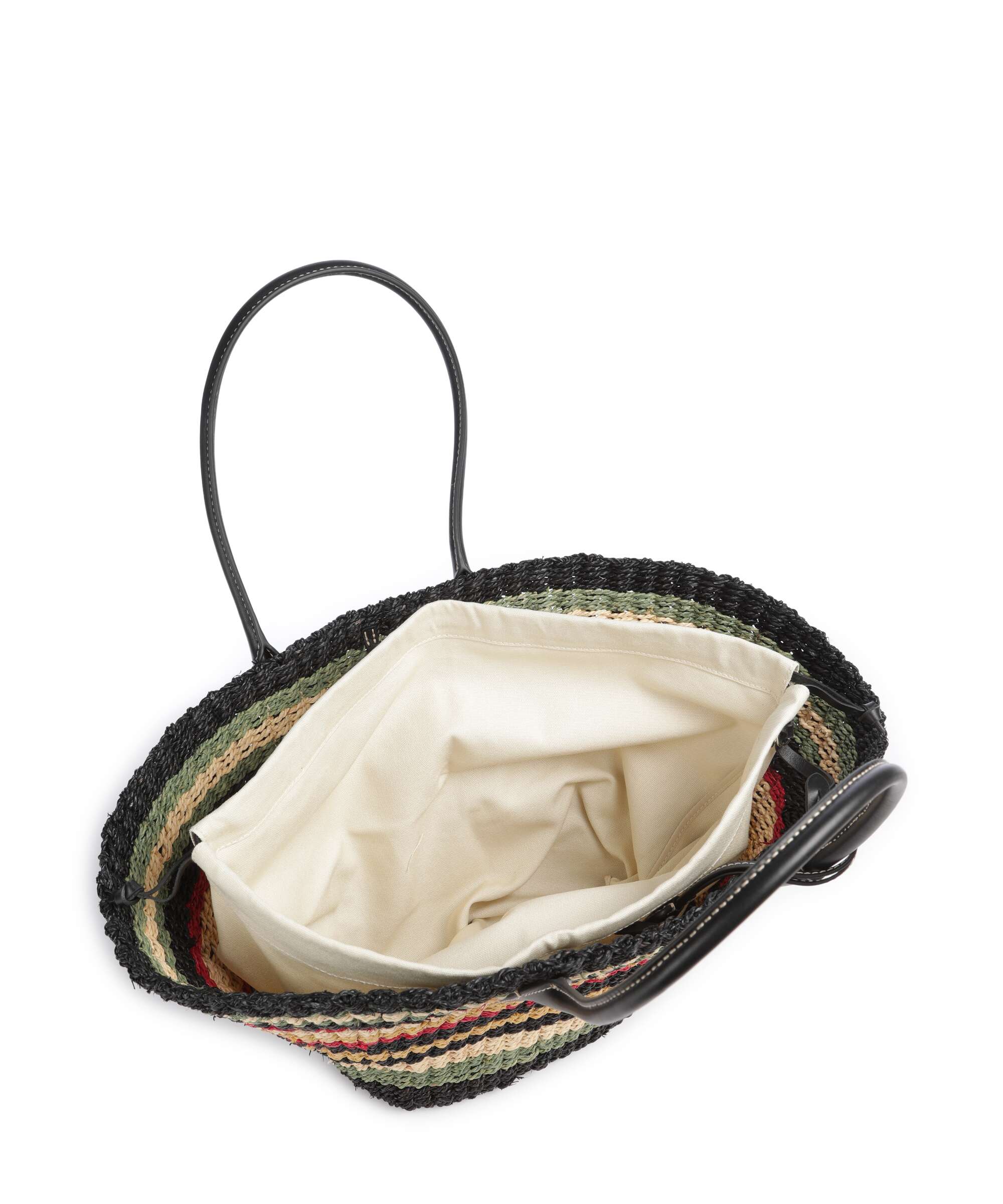 Polo Ralph Lauren Bellport Medium Tote bag multi stripe - Image 5
