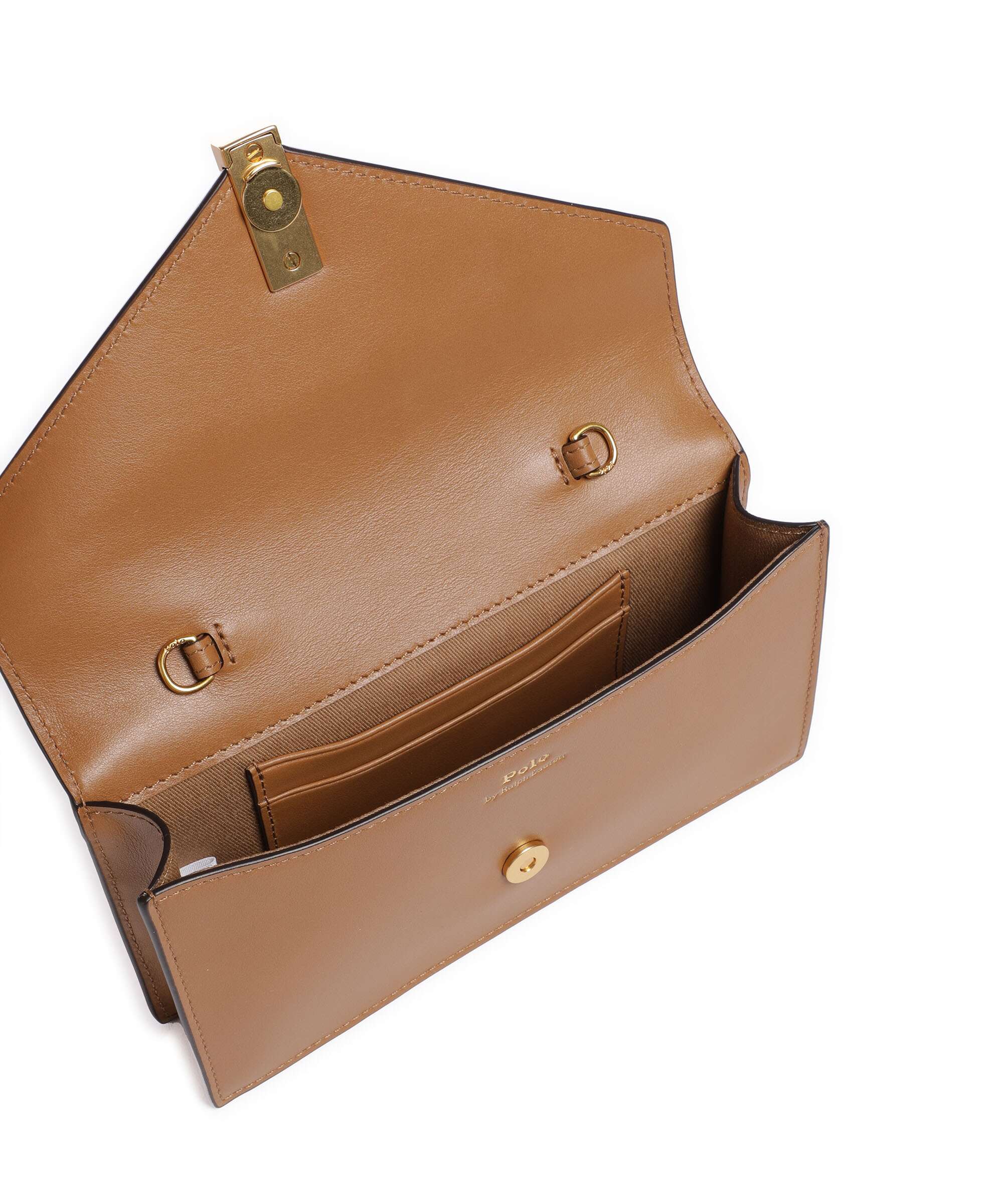 Polo Ralph Lauren ID Collection Small Crossbody bag tan - Image 6