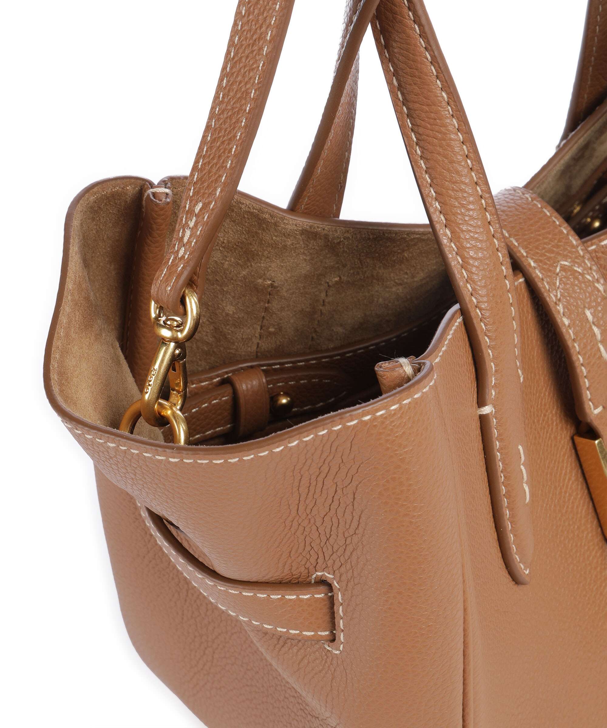 Polo Ralph Lauren ID Collection Small Handbag toffee - Image 4