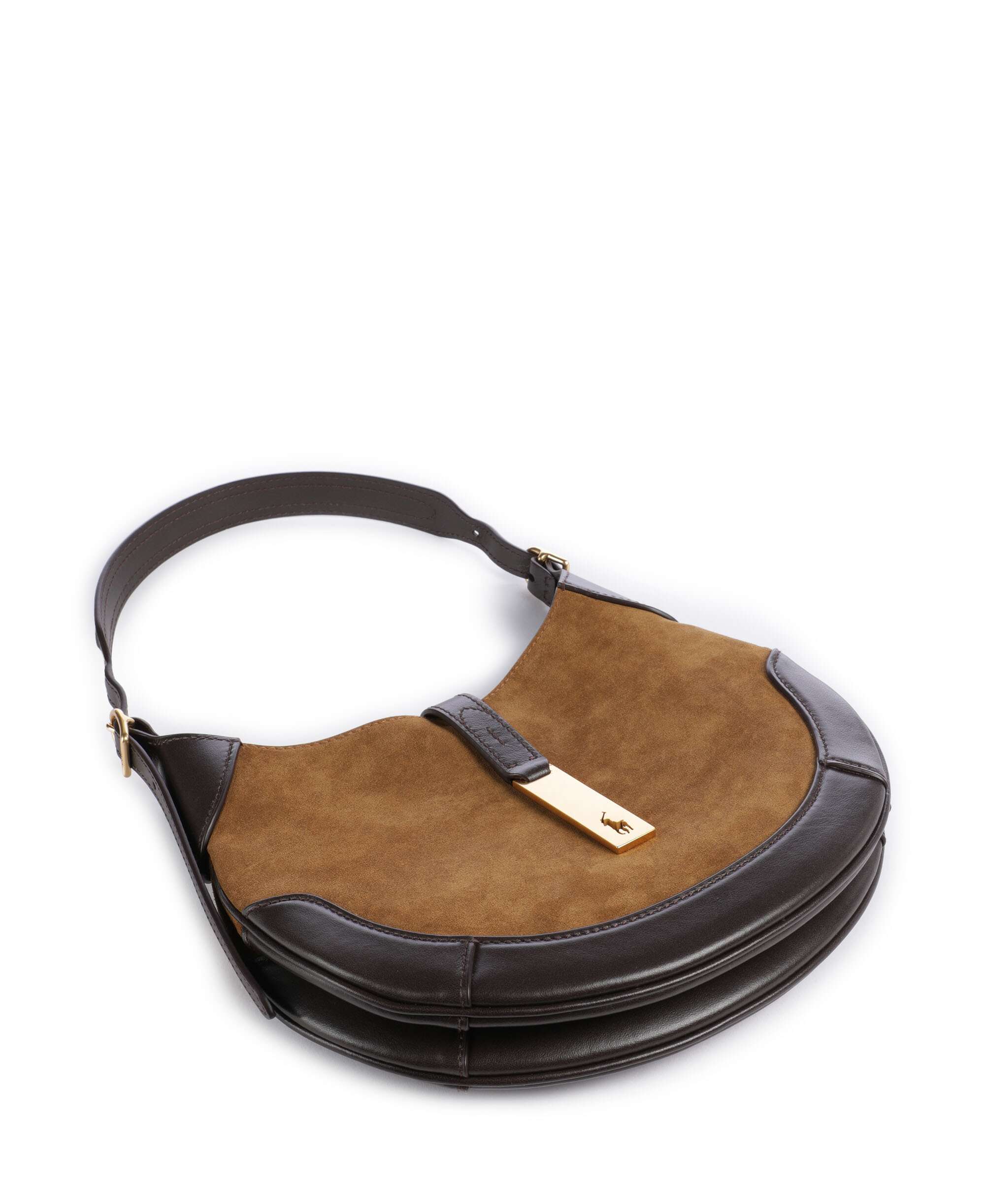 Polo Ralph Lauren ID Collection Small Hobo bag maple tobacco - Image 6