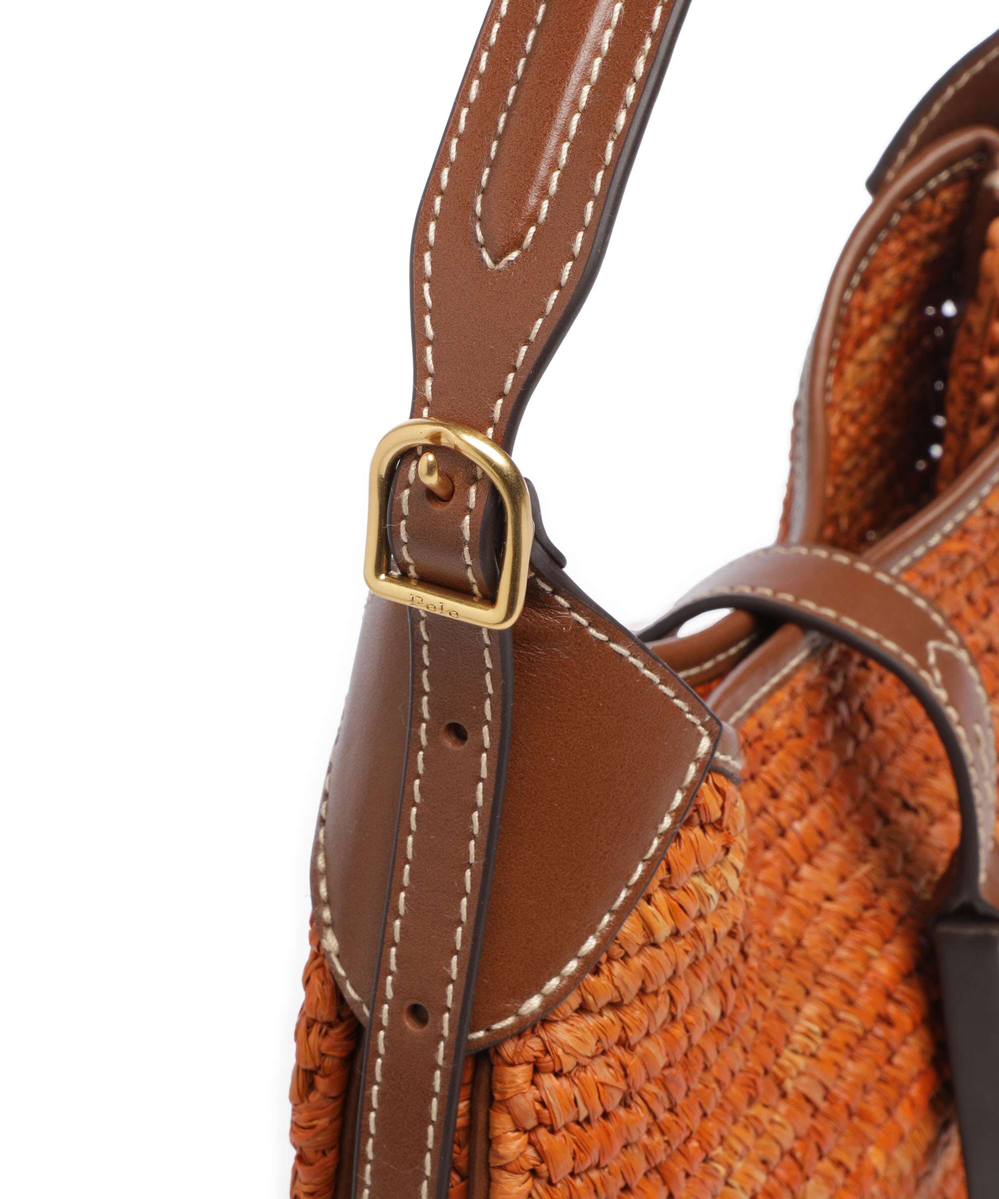 Polo Ralph Lauren ID Collection Small Hobo bag sequoia/cuoio - Image 5