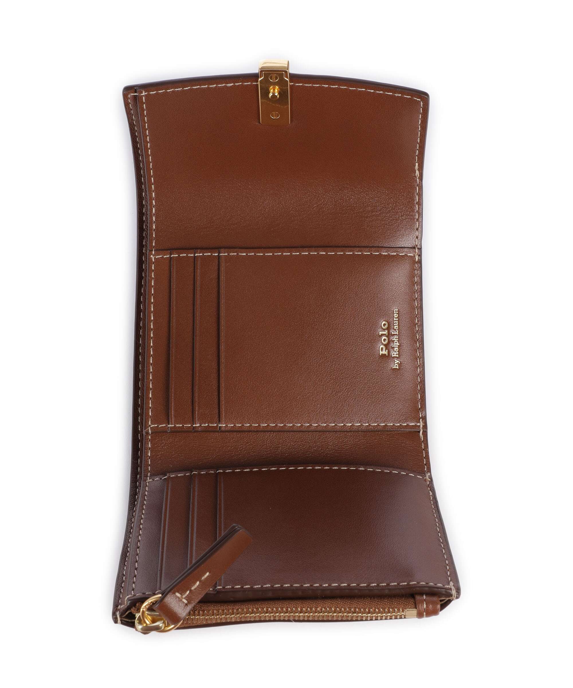 Polo Ralph Lauren ID Collection Small Wallet cuoio - Image 2