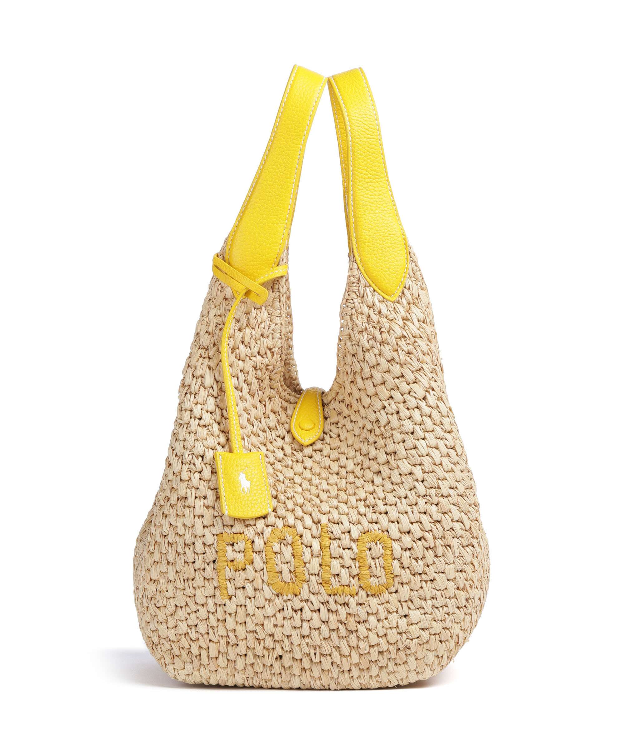 Polo Ralph Lauren Play Medium Handbag natural/canary yellow - Image 2