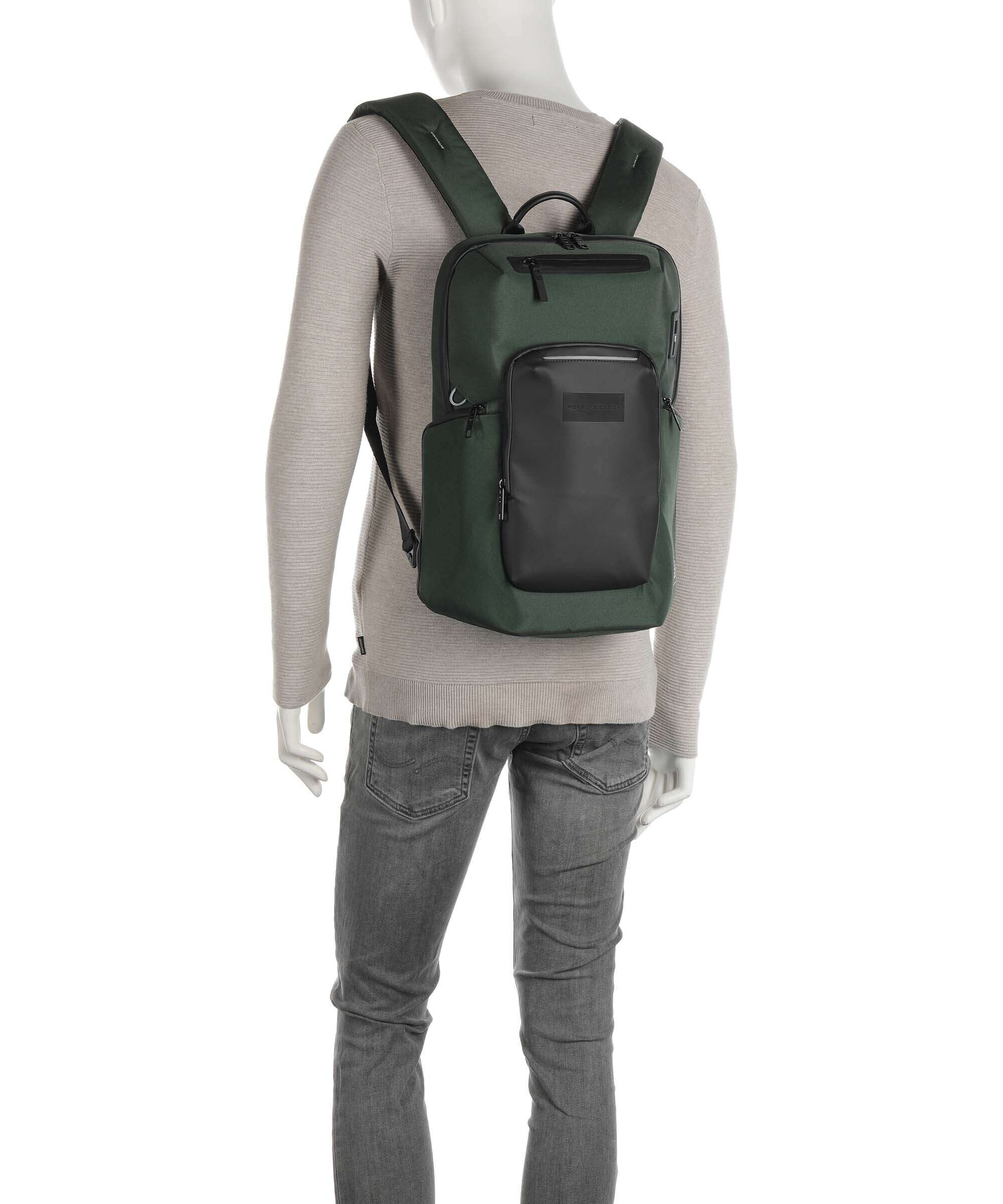 Porsche Design Urban Eco S Laptop backpack forest green - Image 3