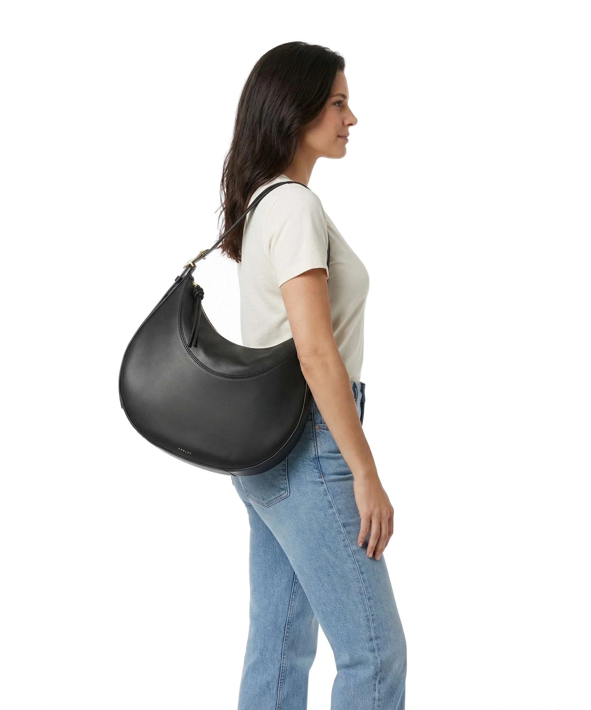 Radley London Bliss Crescent Hobo bag black - Image 3