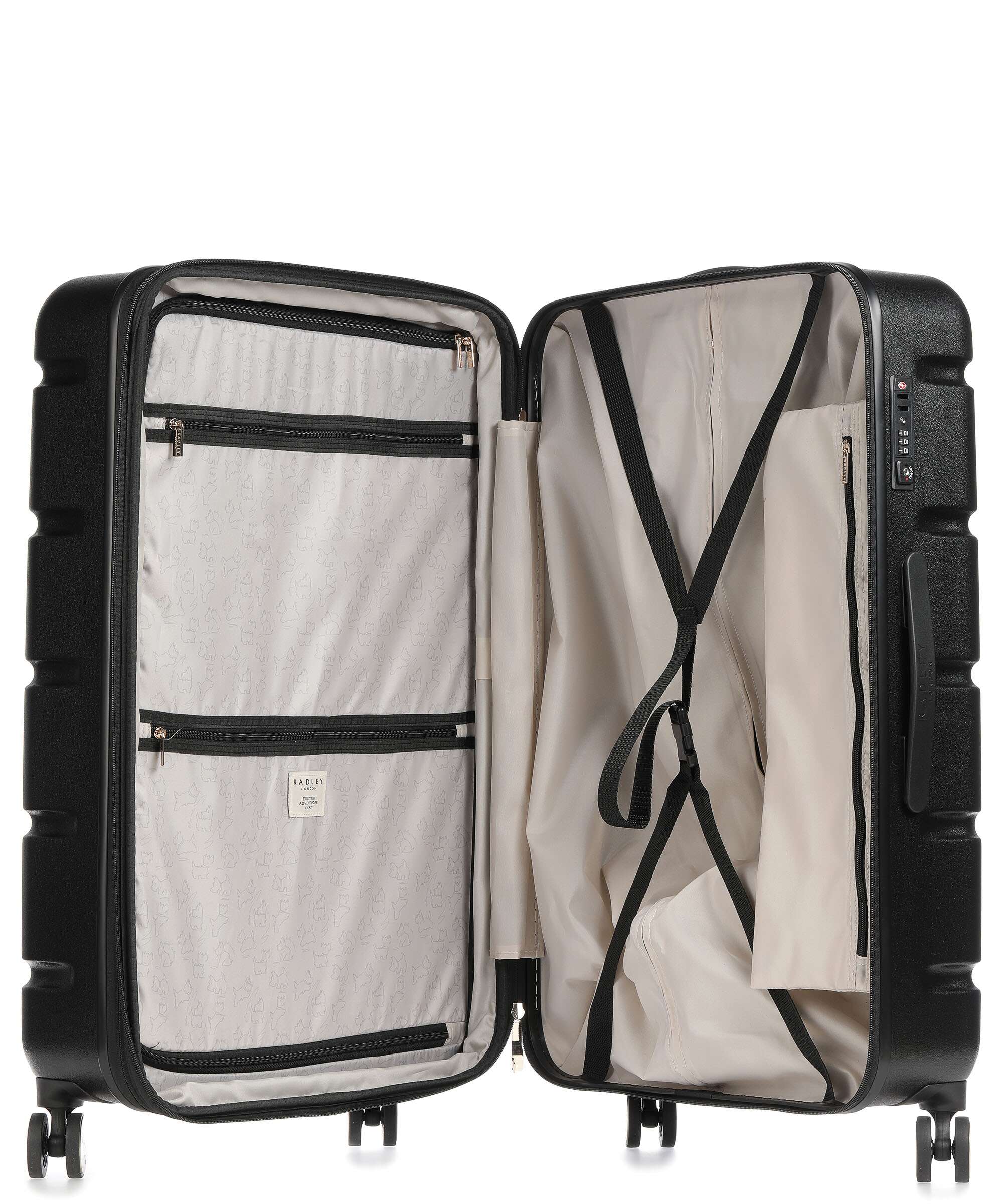 Radley London Lexington Spinner (4 wheels) black - Image 6