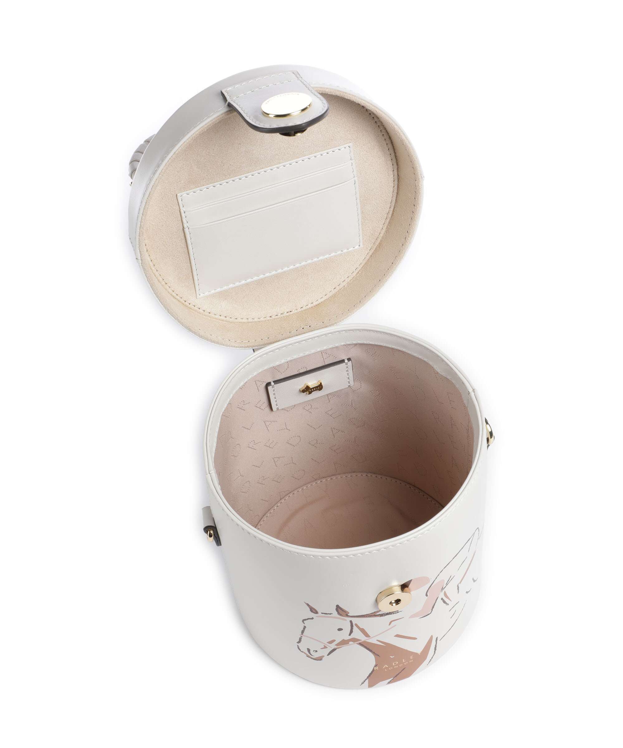 Radley London Racing Crossbody bag chalk - Image 6