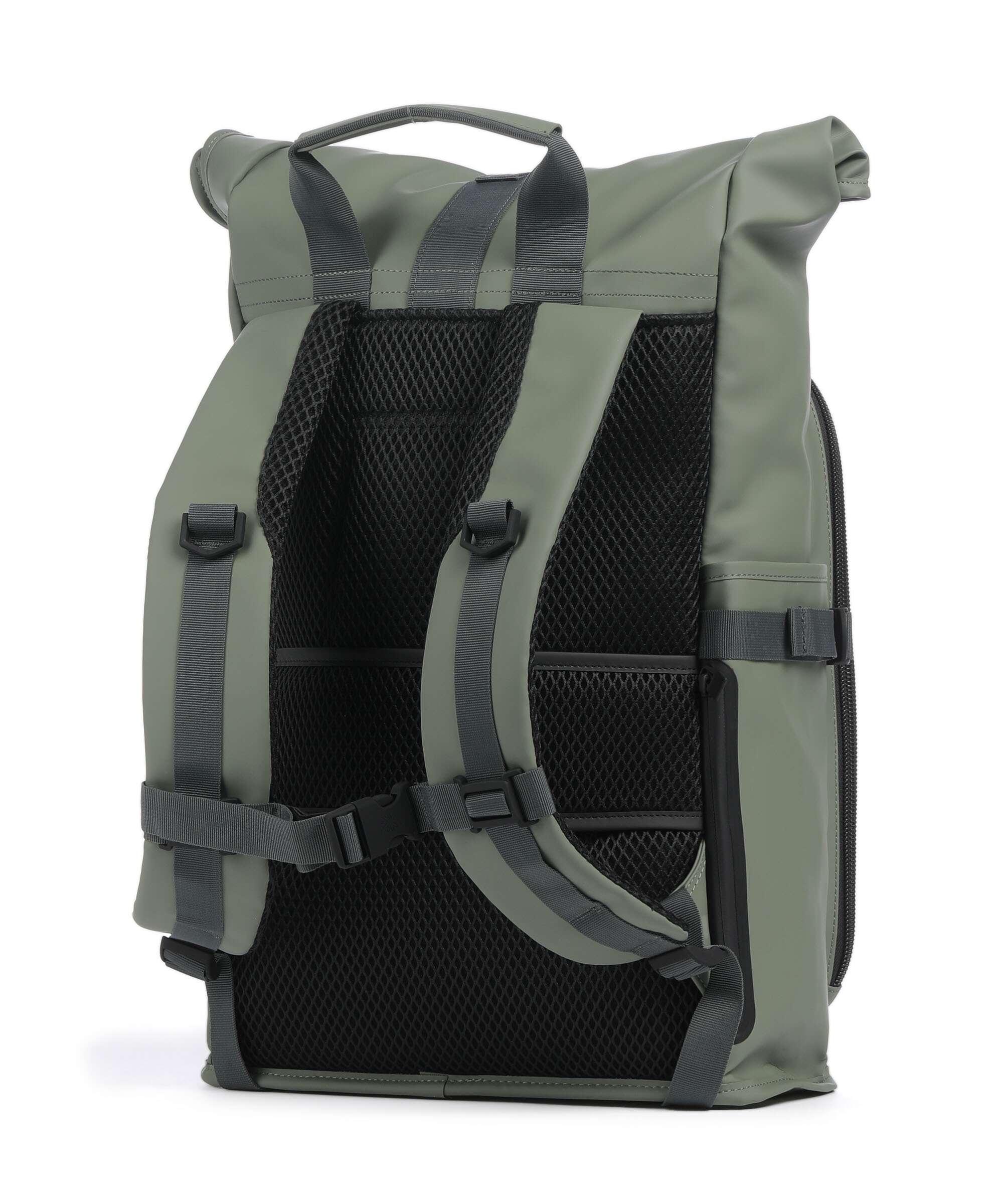 Rains Texel Moulded Rolltop backpack well - Image 3