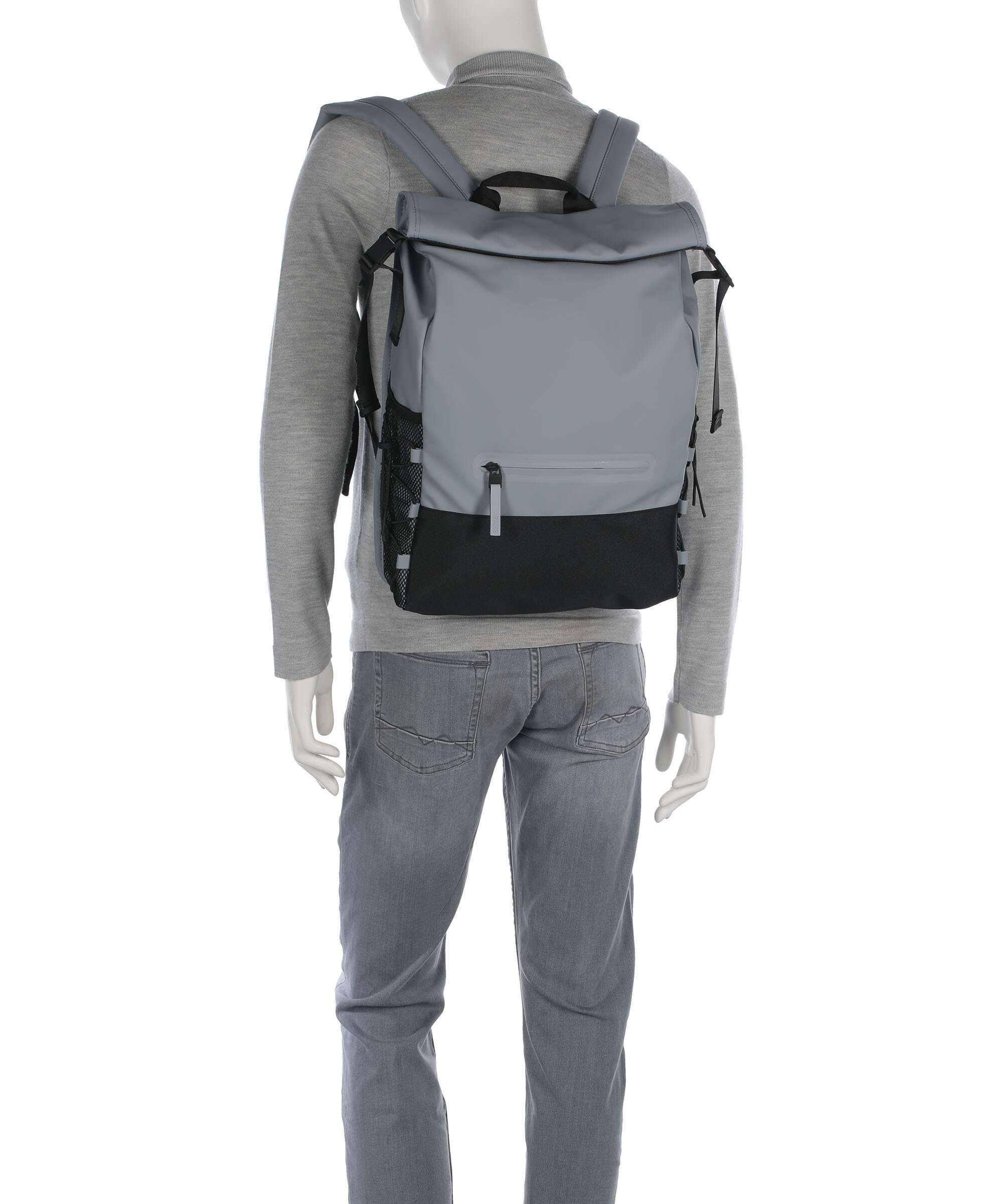 Rains Trail Mountaineer Rolltop backpack black - Image 4