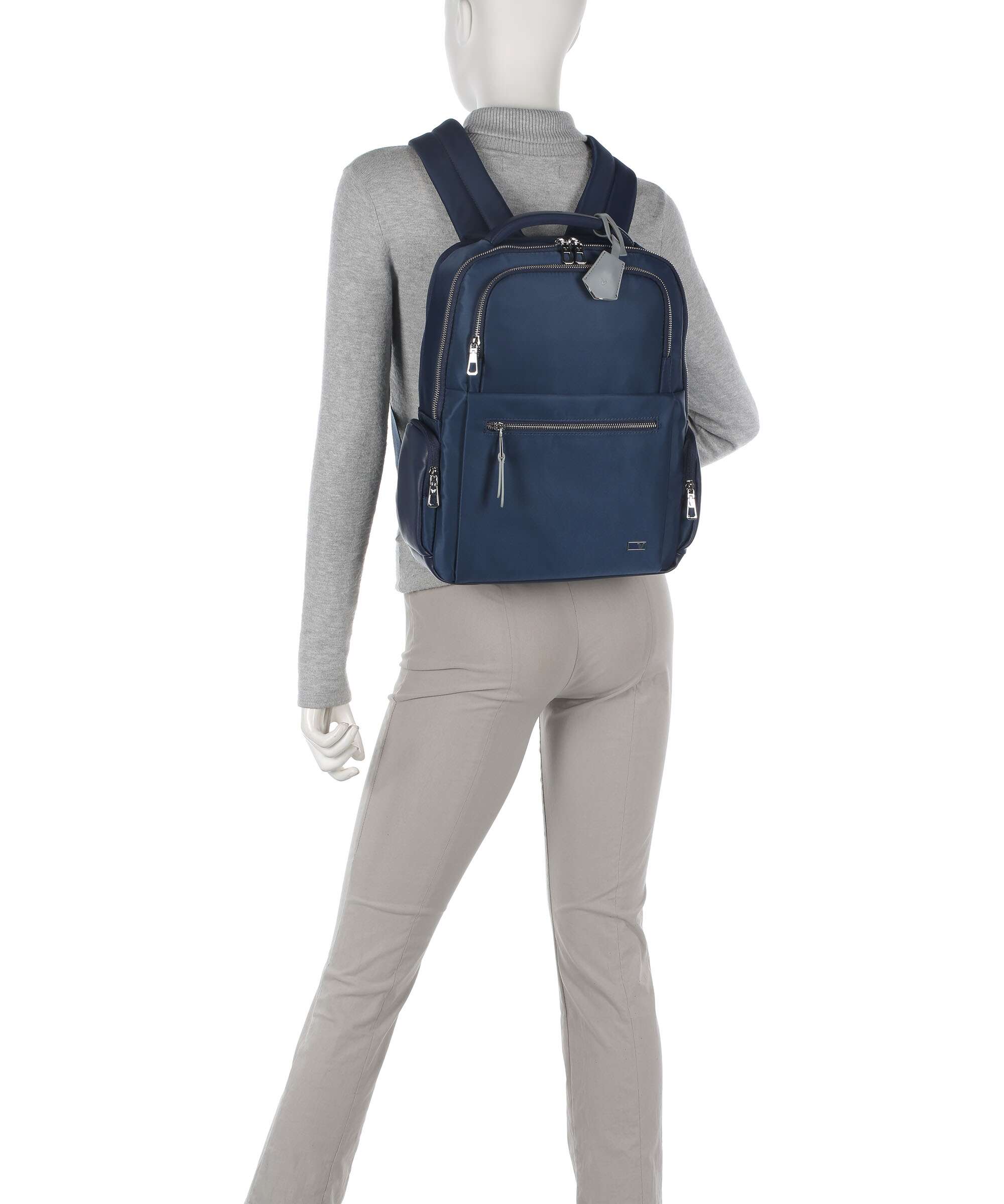 Roncato Biz Laptop backpack navy - Image 3