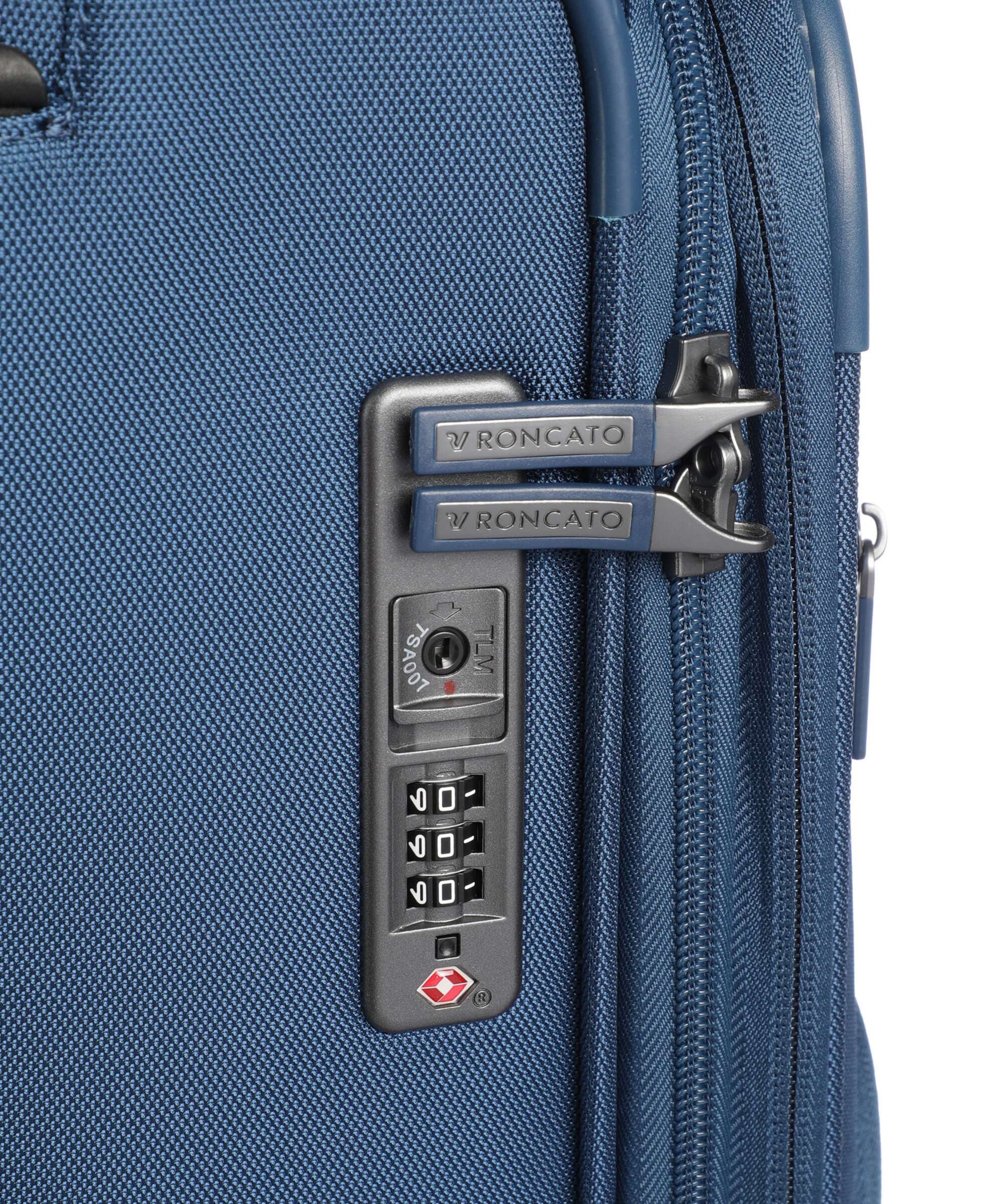 Roncato Gateway Spinner (4 wheels) blue - Image 3