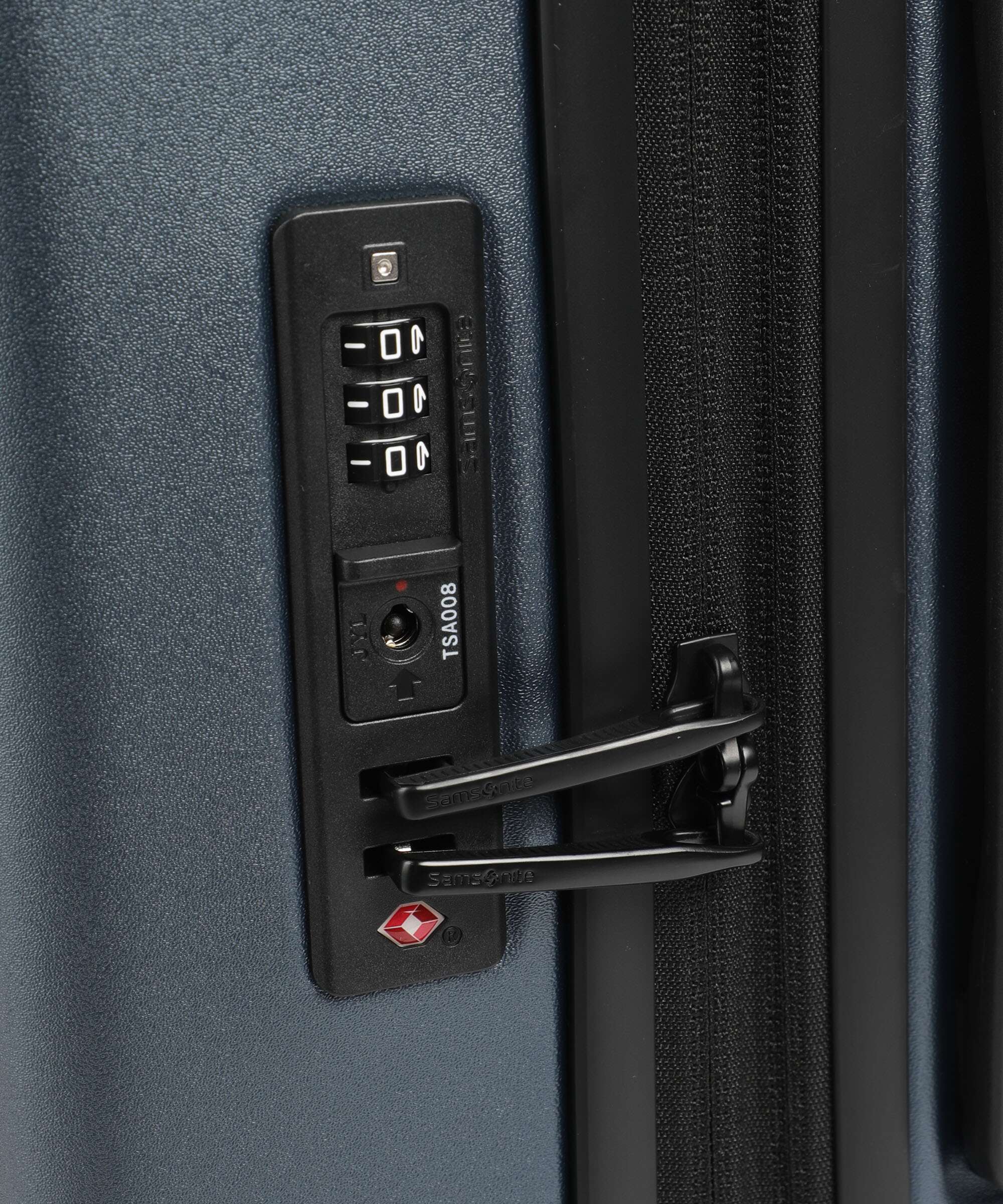 Samsonite Fyrm Spinner (4 wheels) steel blue - Image 3