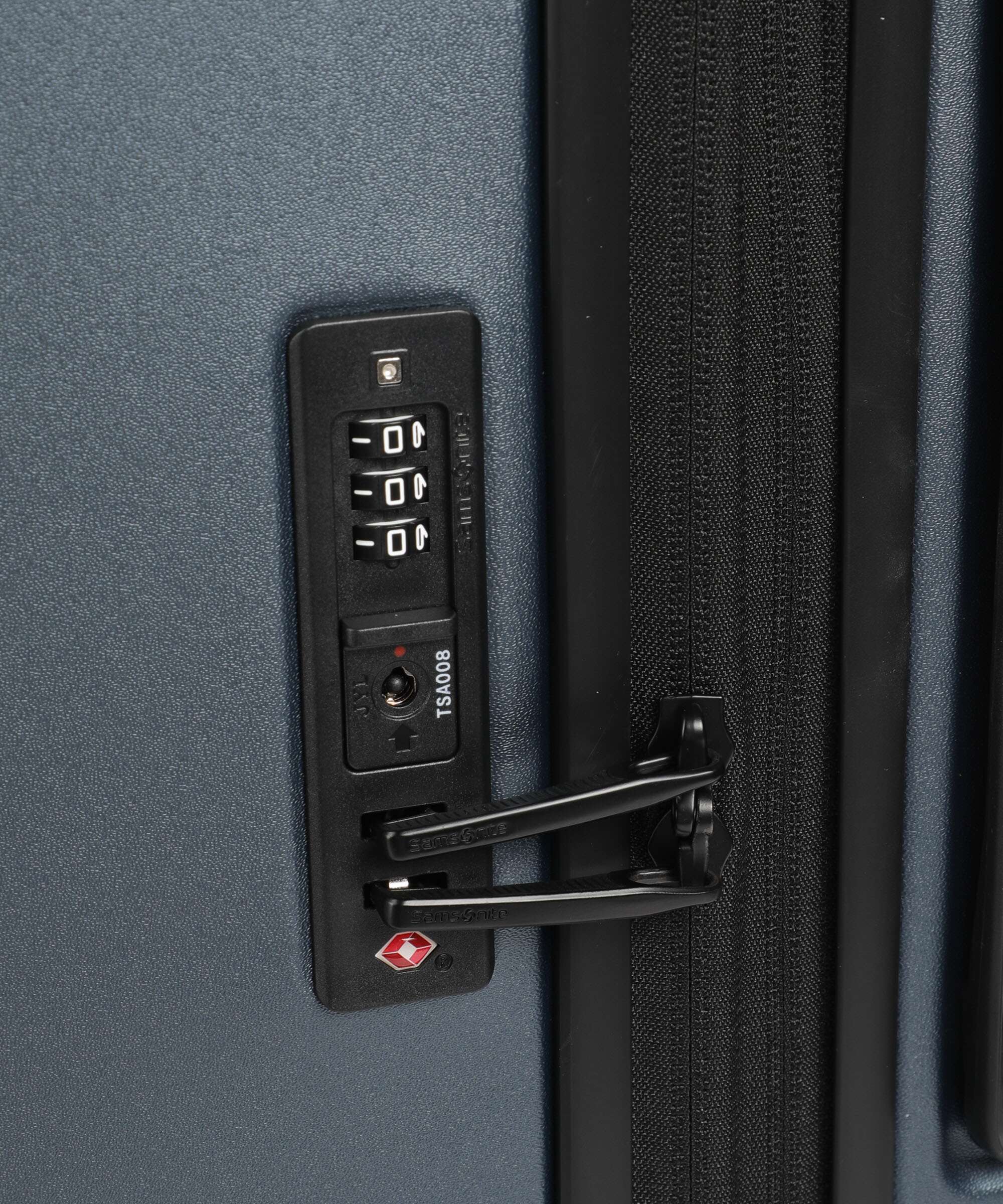Samsonite Fyrm Spinner (4 wheels) steel blue - Image 3