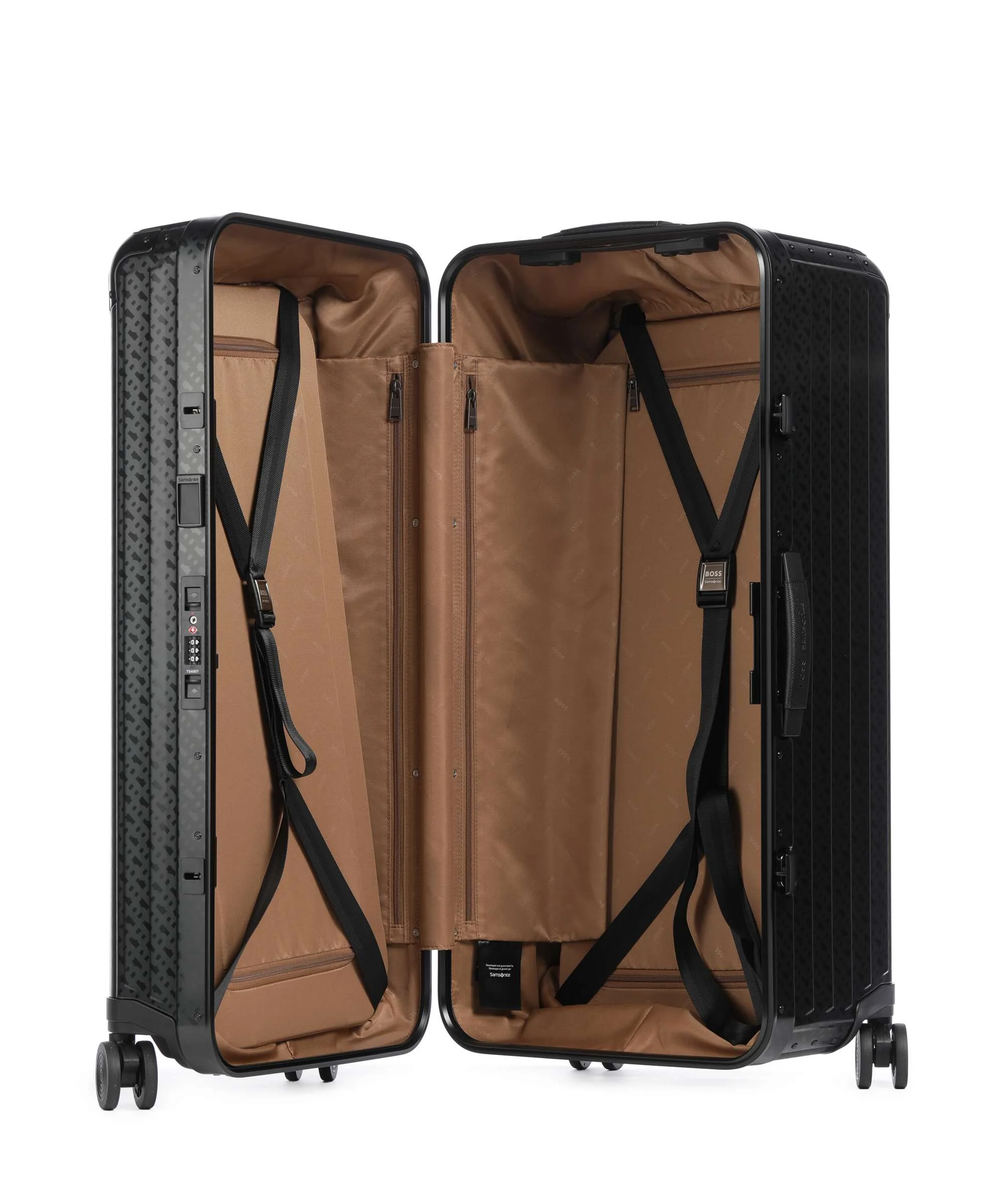 Samsonite Lite-Box Alu / Boss Spinner (4 wheels) graphite monogram - Image 5