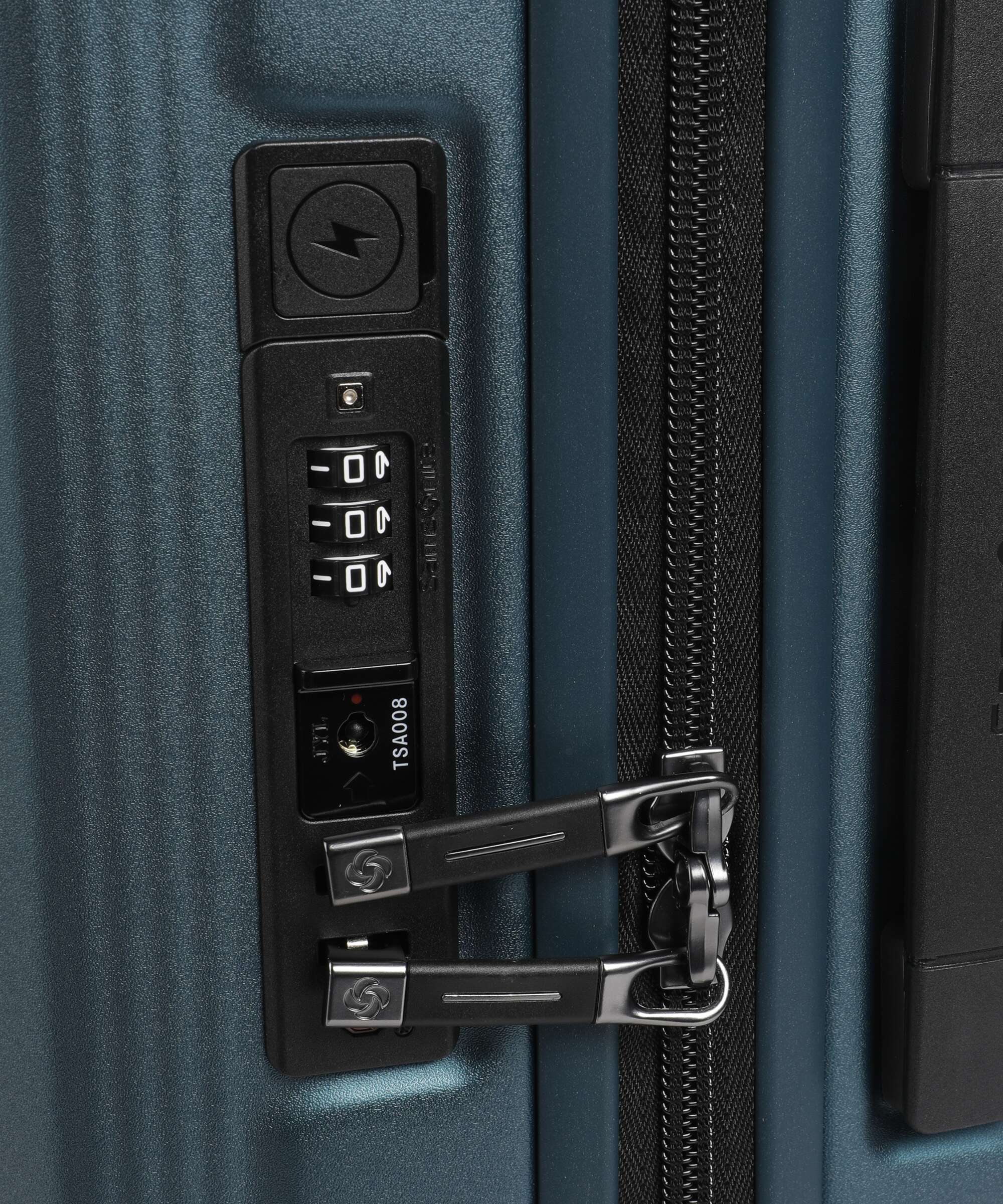 Samsonite Nuon Spinner (4 wheels) matt petrol blue - Image 3