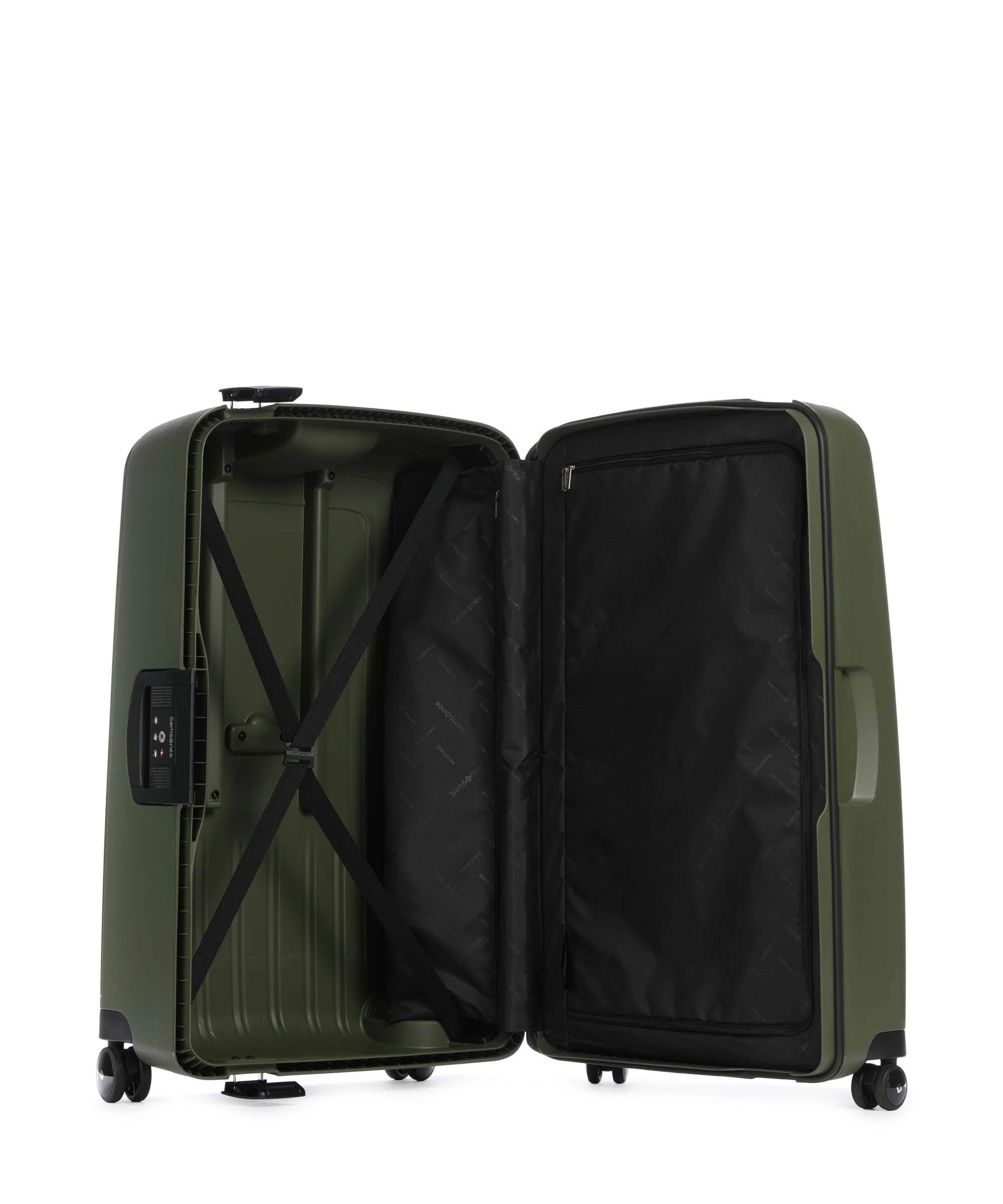 Samsonite S'Cure Spinner (4 wheels) olive - Image 4