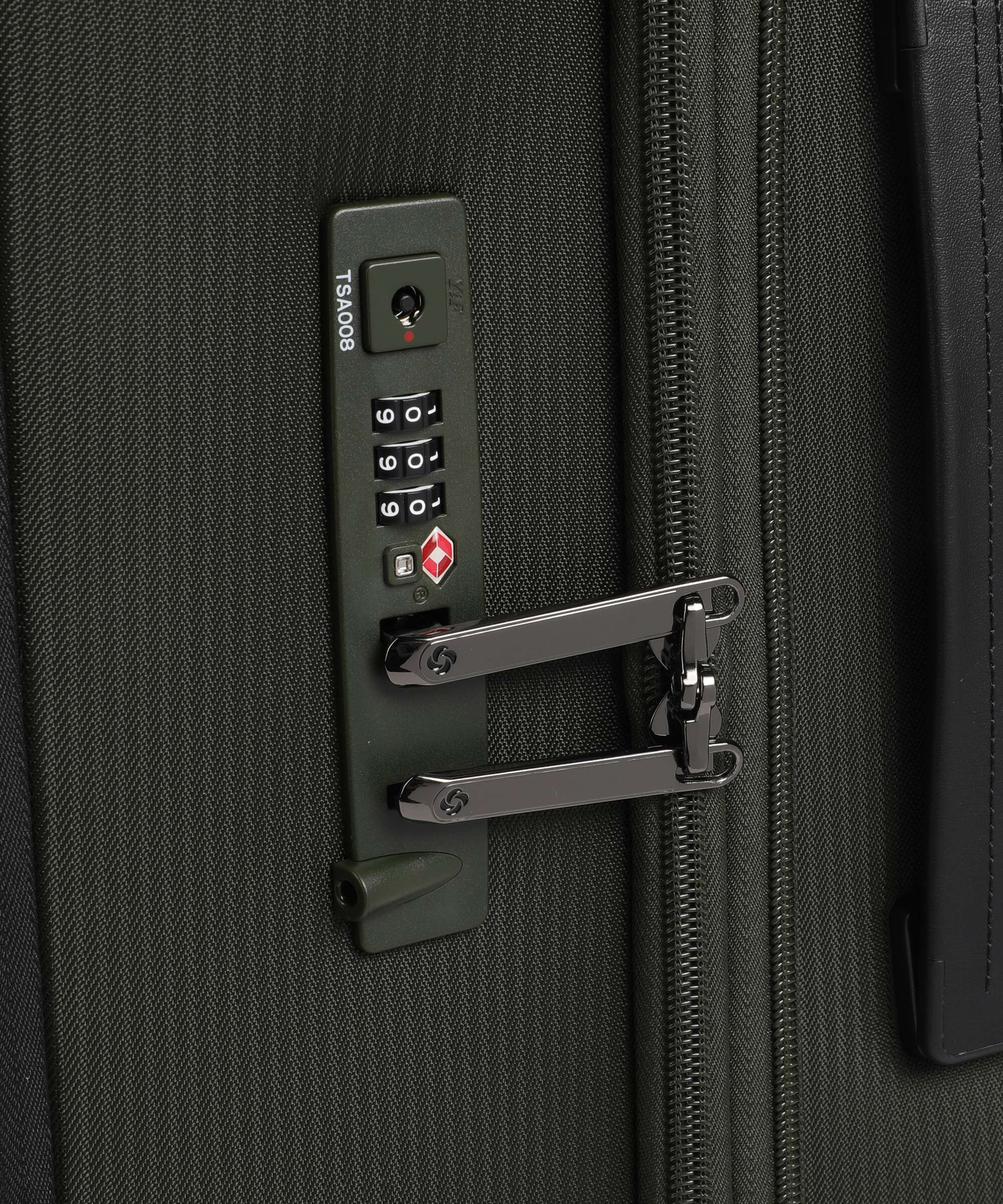 Samsonite Splendix Spinner (4 wheels) green/black - Image 3