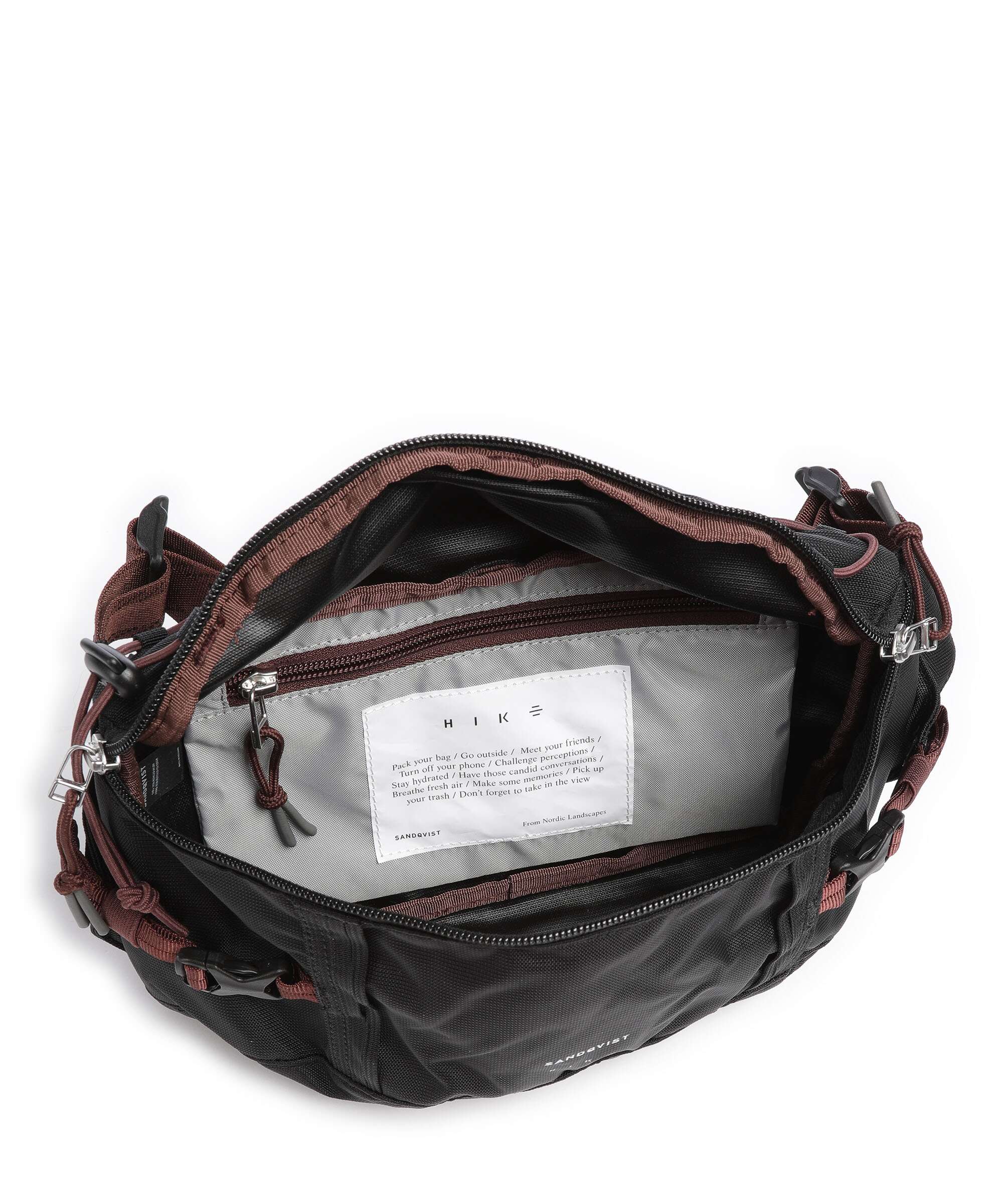Sandqvist Hike Allterrain Belt bag black - Image 6