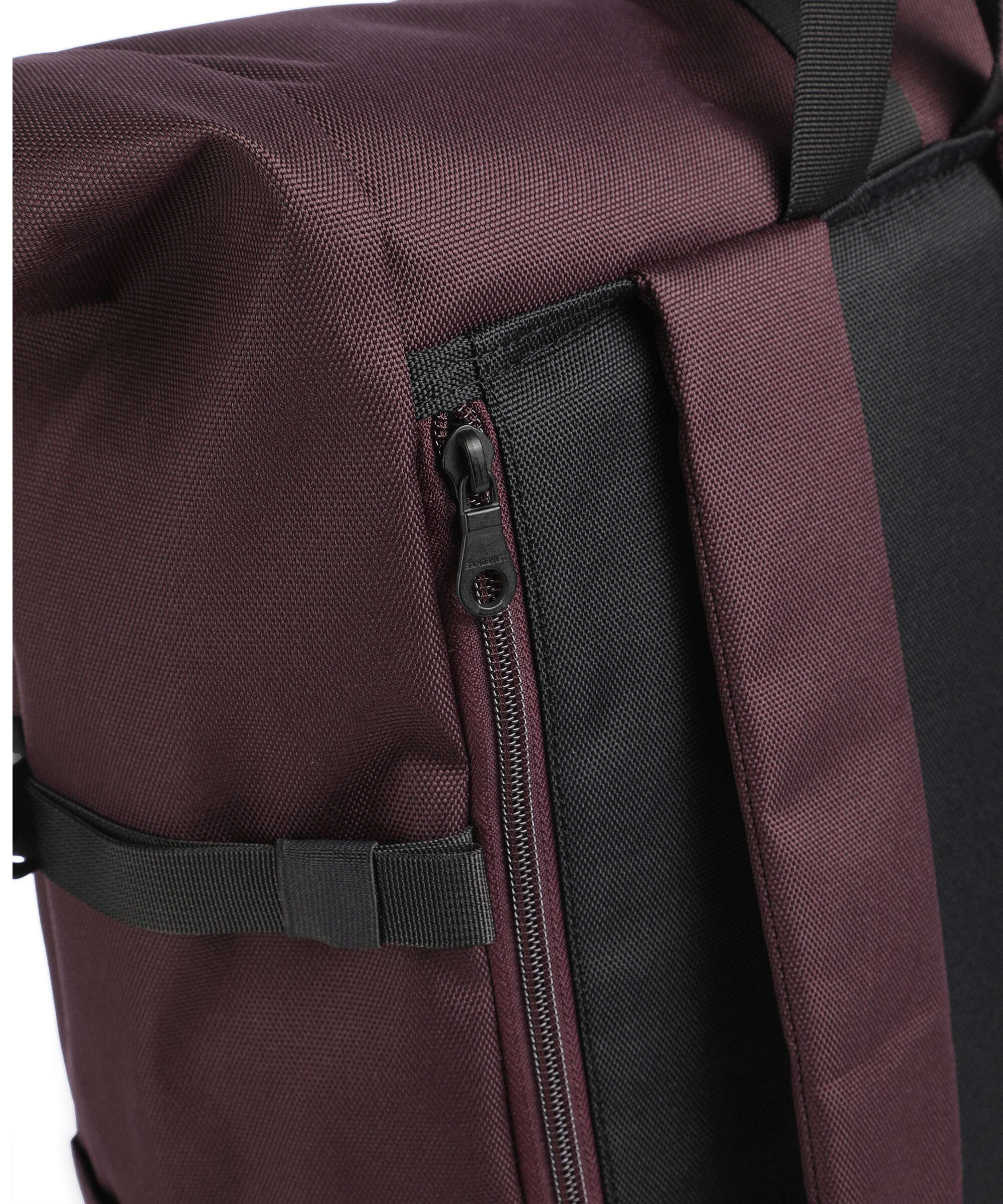 Sandqvist Icon L Rolltop backpack cabernet - Image 4