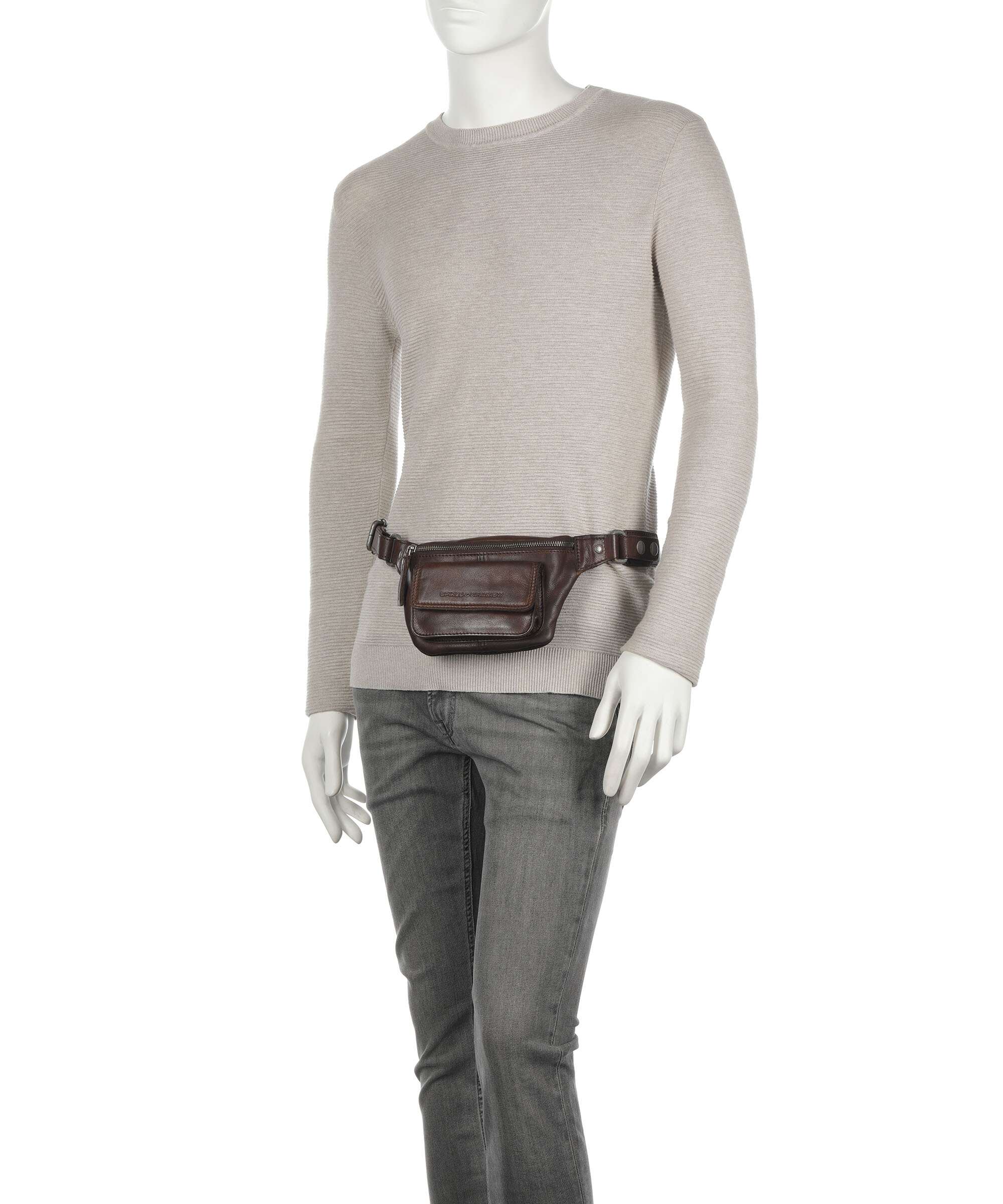 Spikes & Sparrow Apache Belt bag brown - Image 3