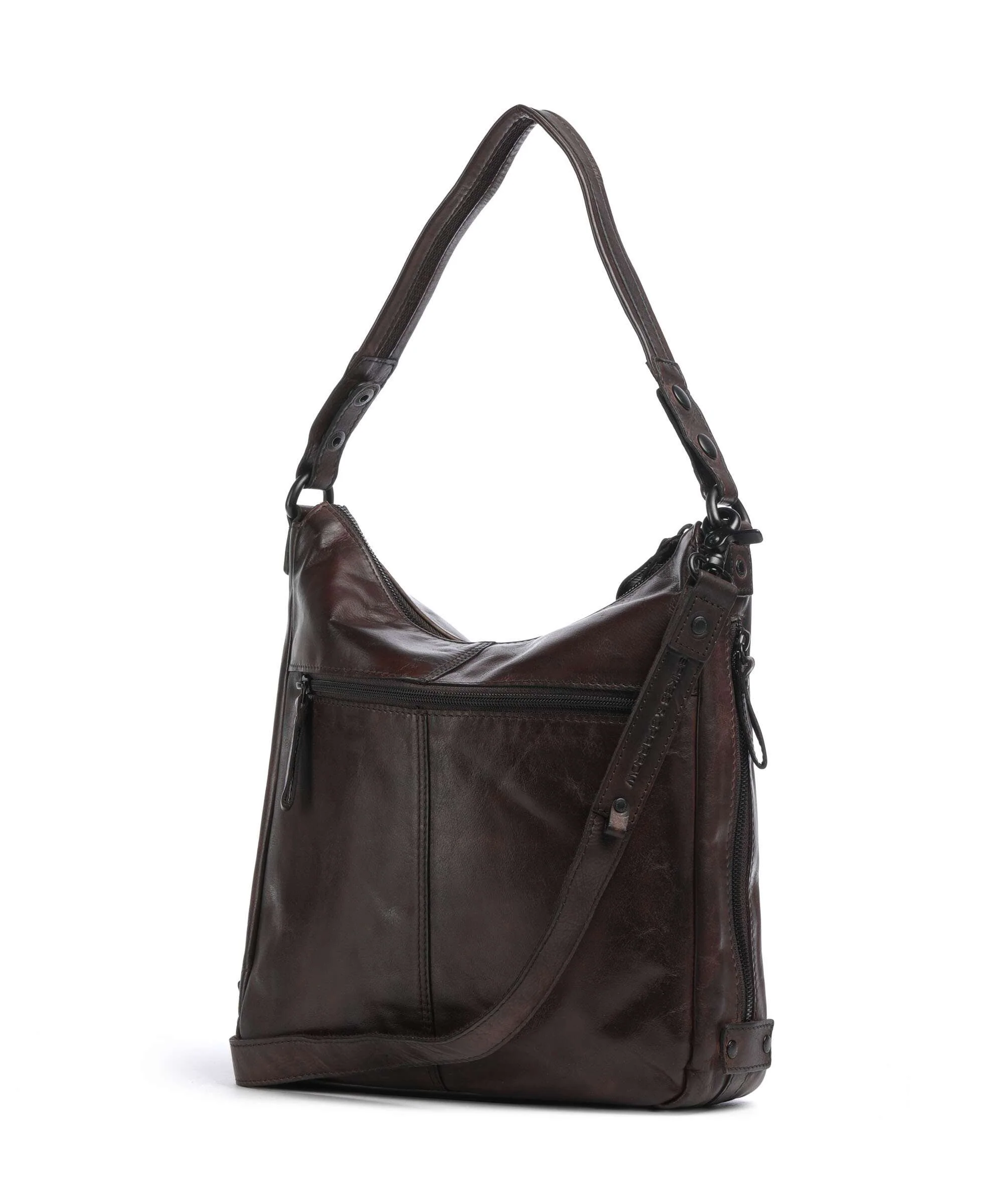 Spikes & Sparrow Apache Gayla Hobo bag dark brown - Image 2