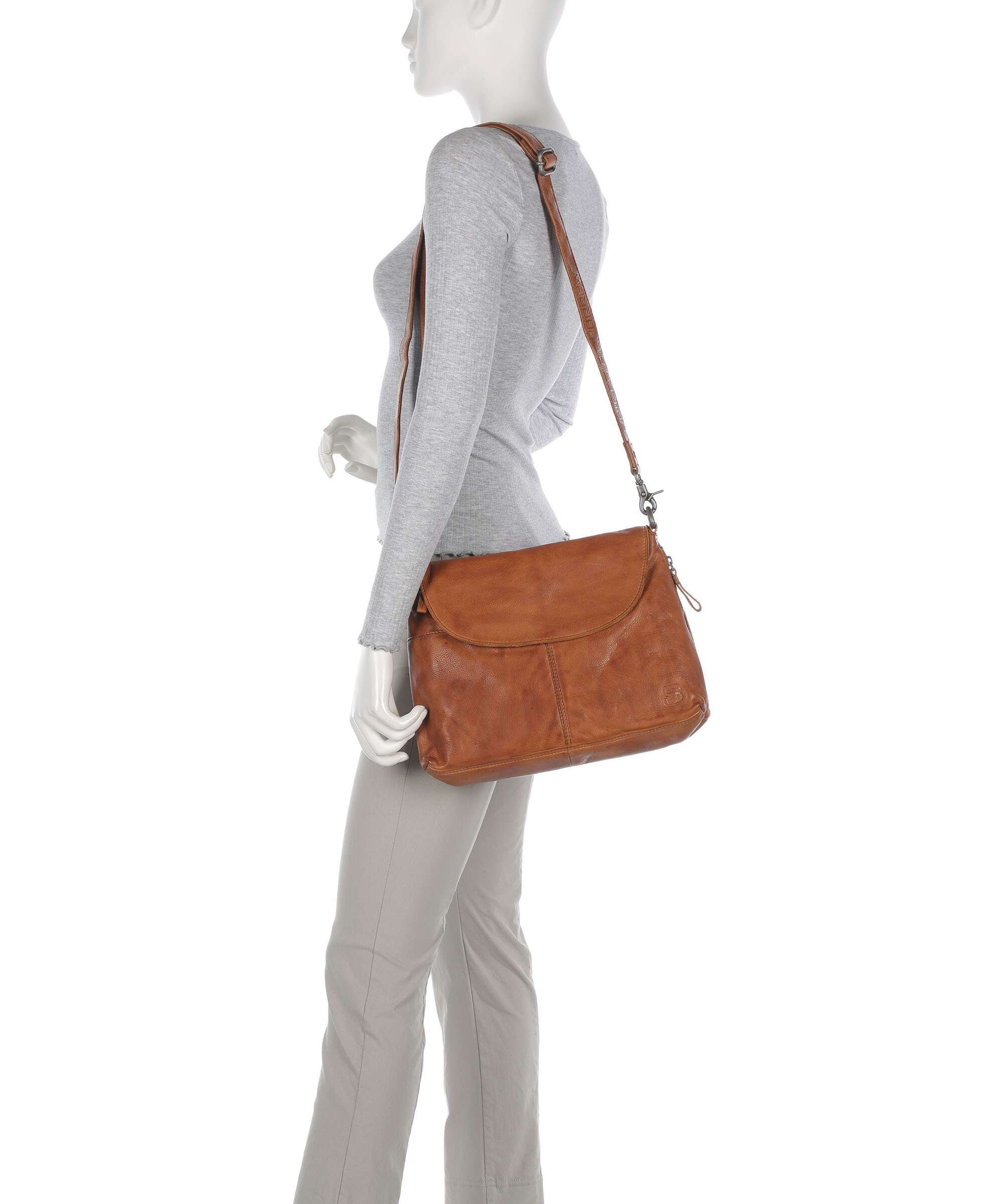 Spikes & Sparrow Apache Kimberley Shoulder bag brandy - Image 4