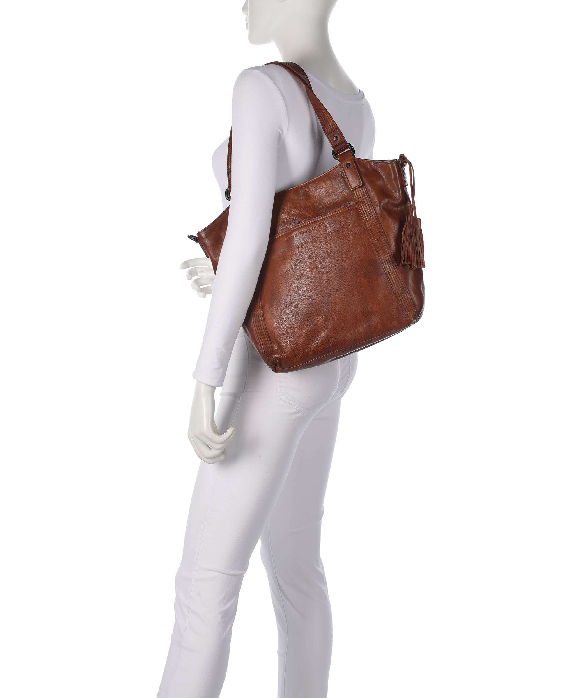 Spikes & Sparrow Apache Lexandra Tote bag brandy - Image 3