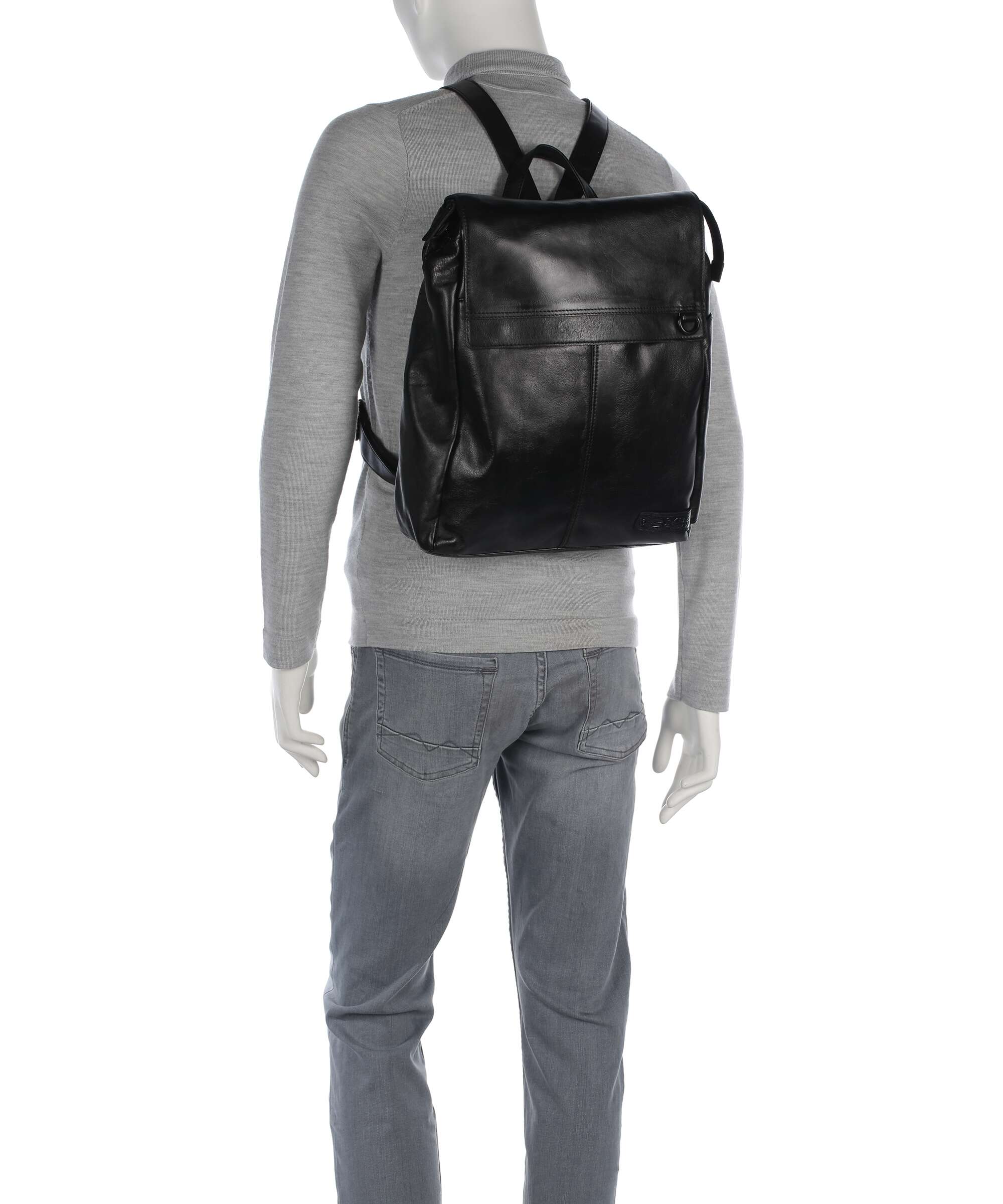 Spikes & Sparrow Apache Ted Laptop backpack black - Image 3