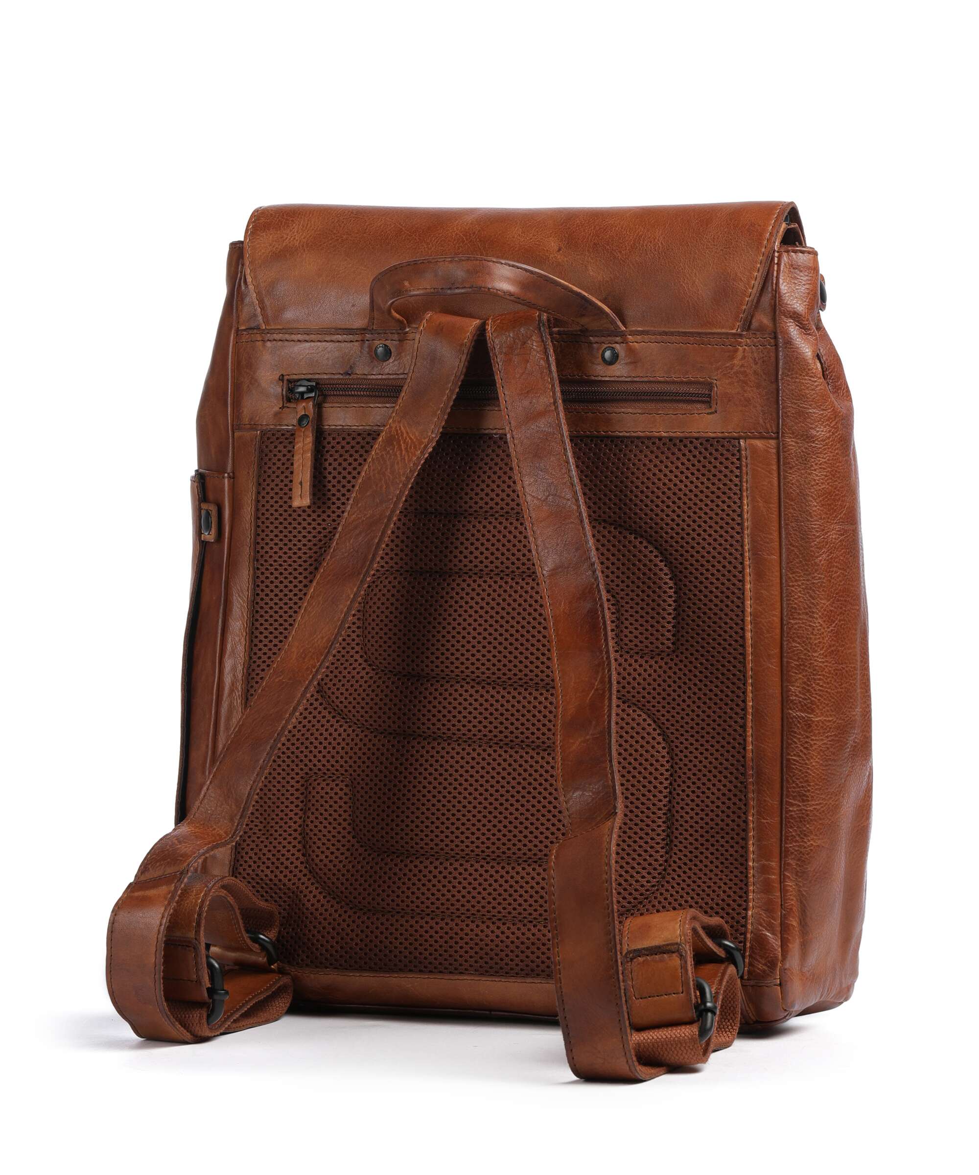 Spikes & Sparrow Apache Ted Laptop backpack brandy - Image 2