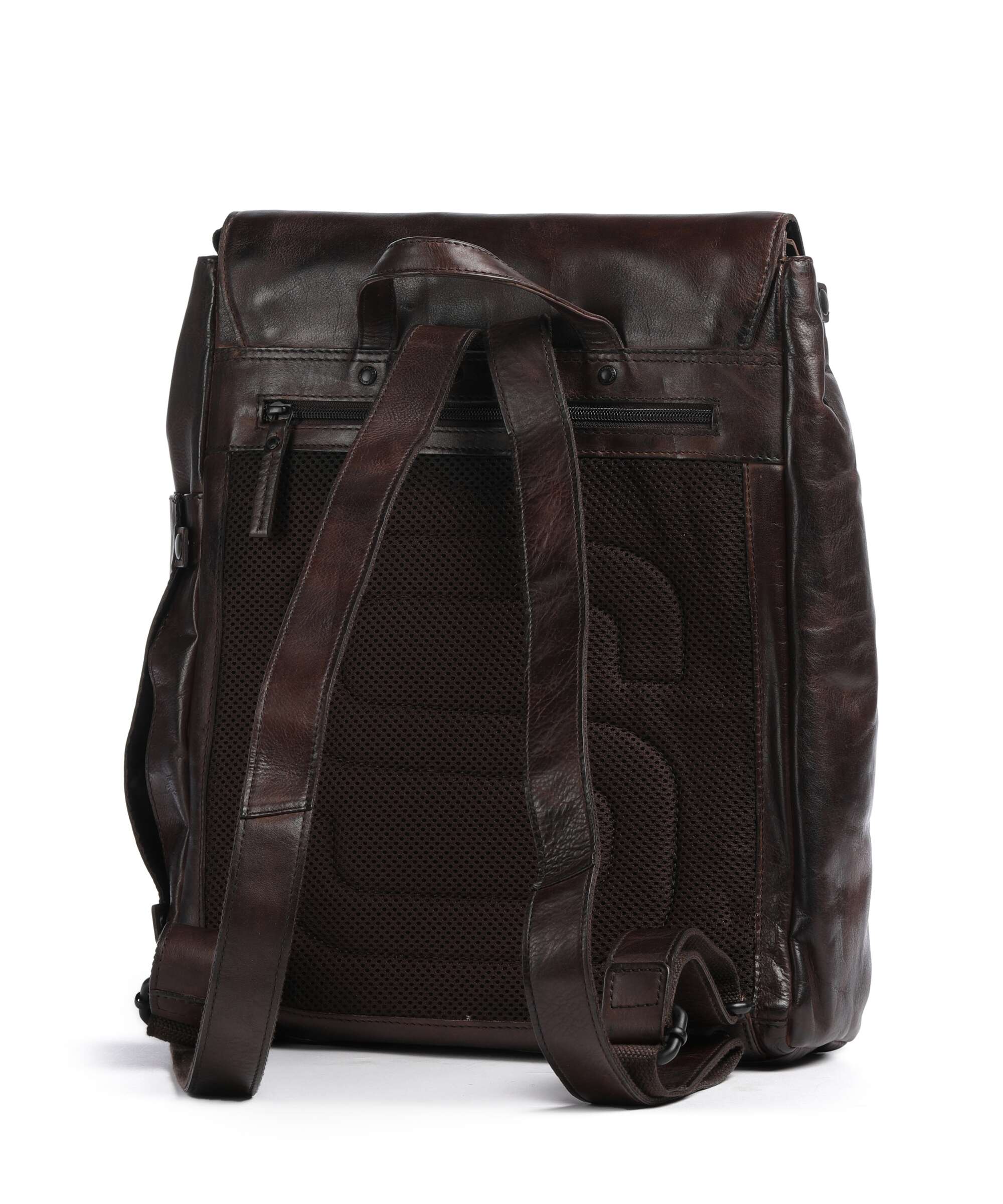 Spikes & Sparrow Apache Ted Laptop backpack dark brown - Image 2