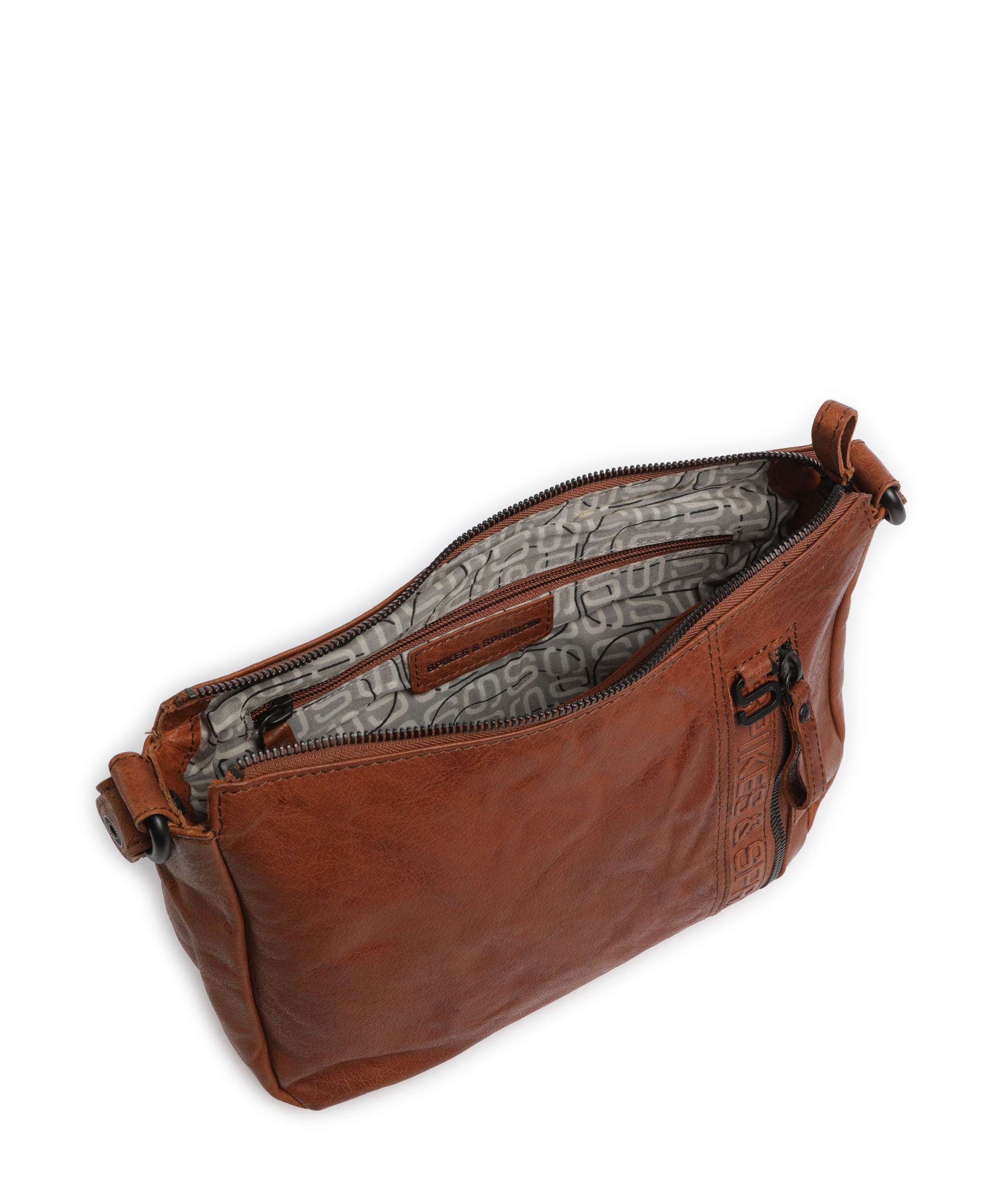 Spikes & Sparrow Bronco Alexi Shoulder bag brandy - Image 7