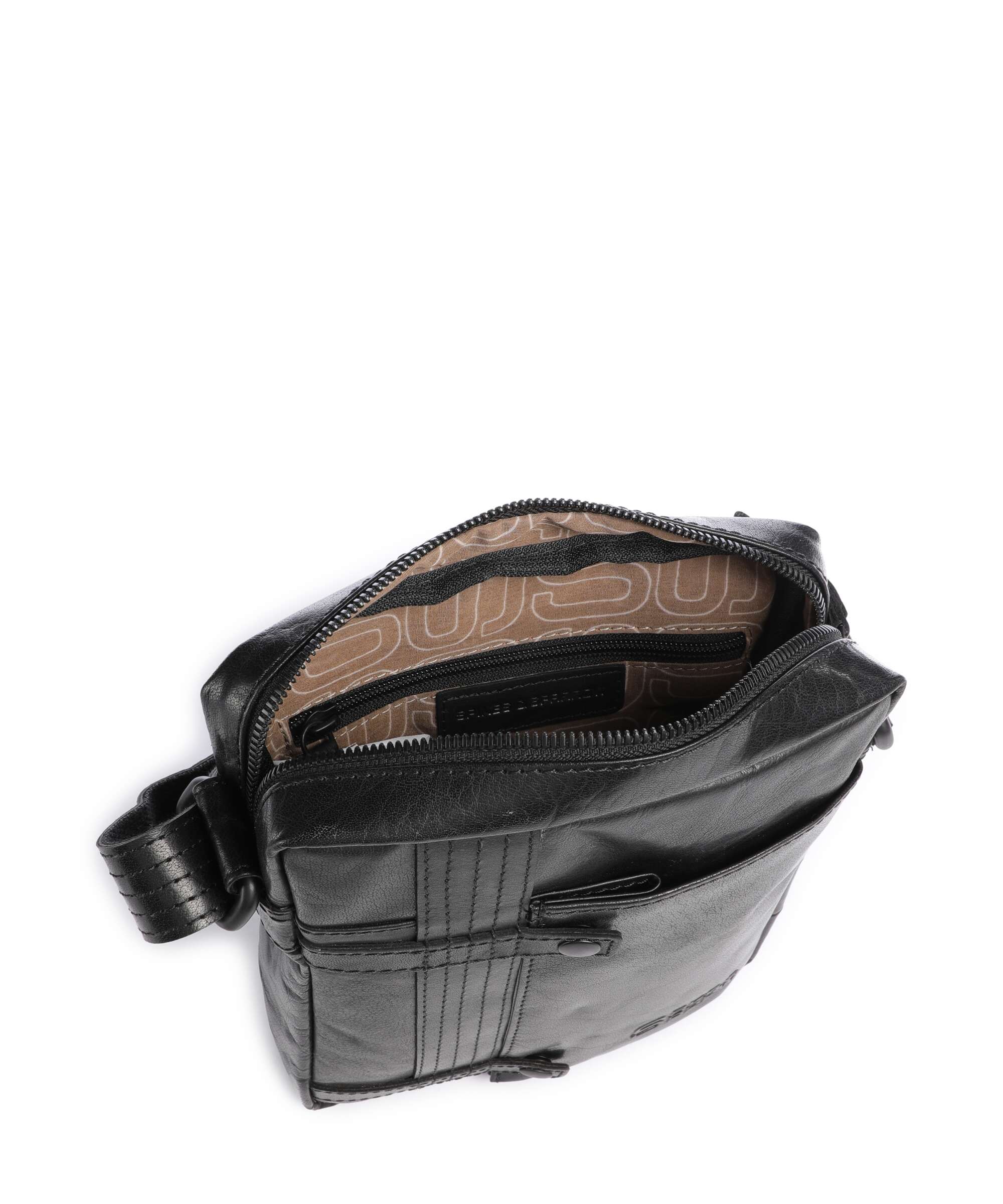 Spikes & Sparrow Bronco Benn Crossbody bag black - Image 6