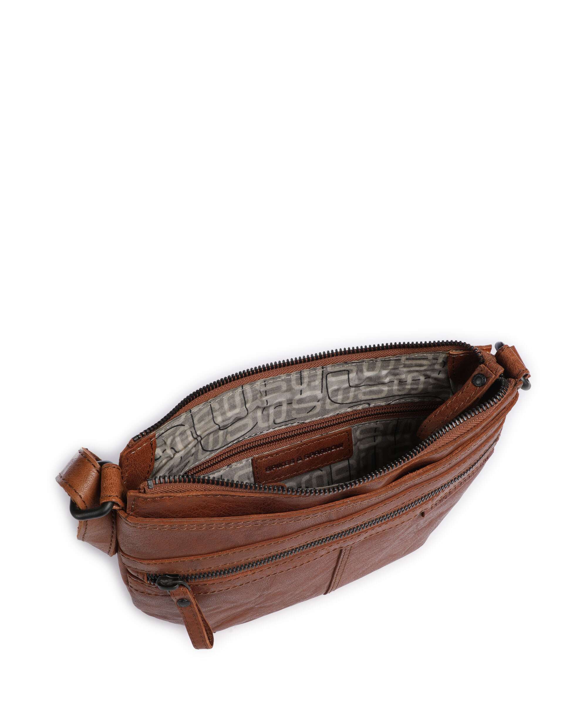 Spikes & Sparrow Bronco Camreen Crossbody bag brandy - Image 6