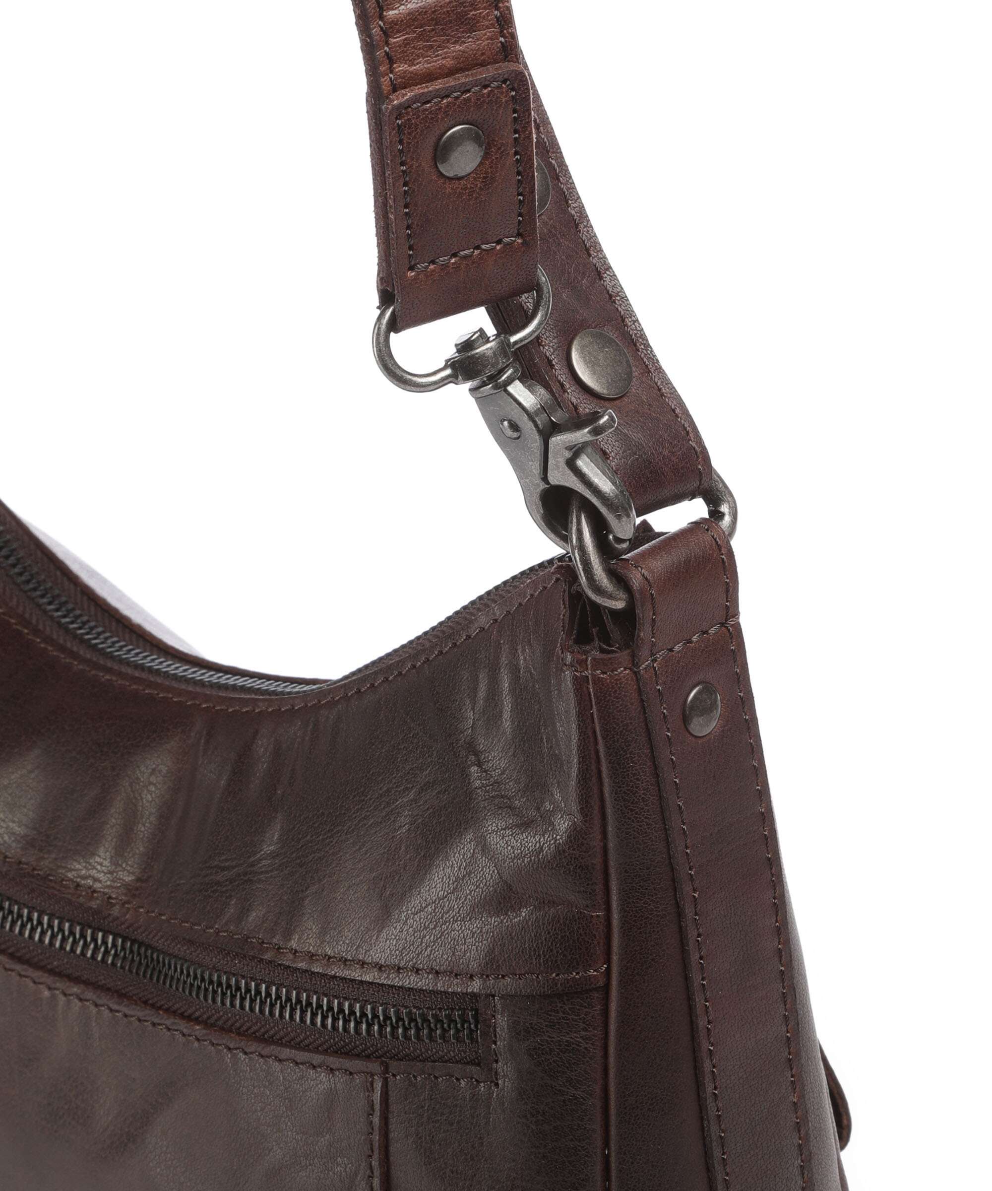 Spikes & Sparrow Bronco Candee Hobo bag dunkelbraun - Image 4