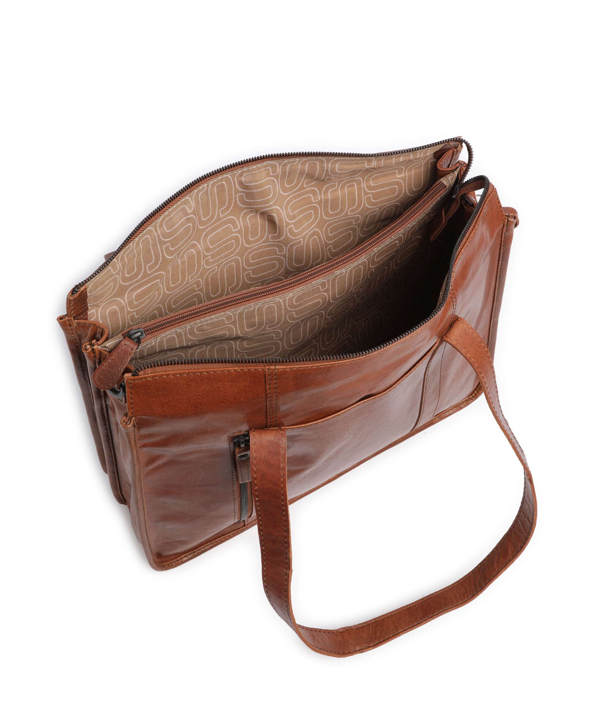 Spikes & Sparrow Bronco Catrenia Tote bag brandy - Image 6