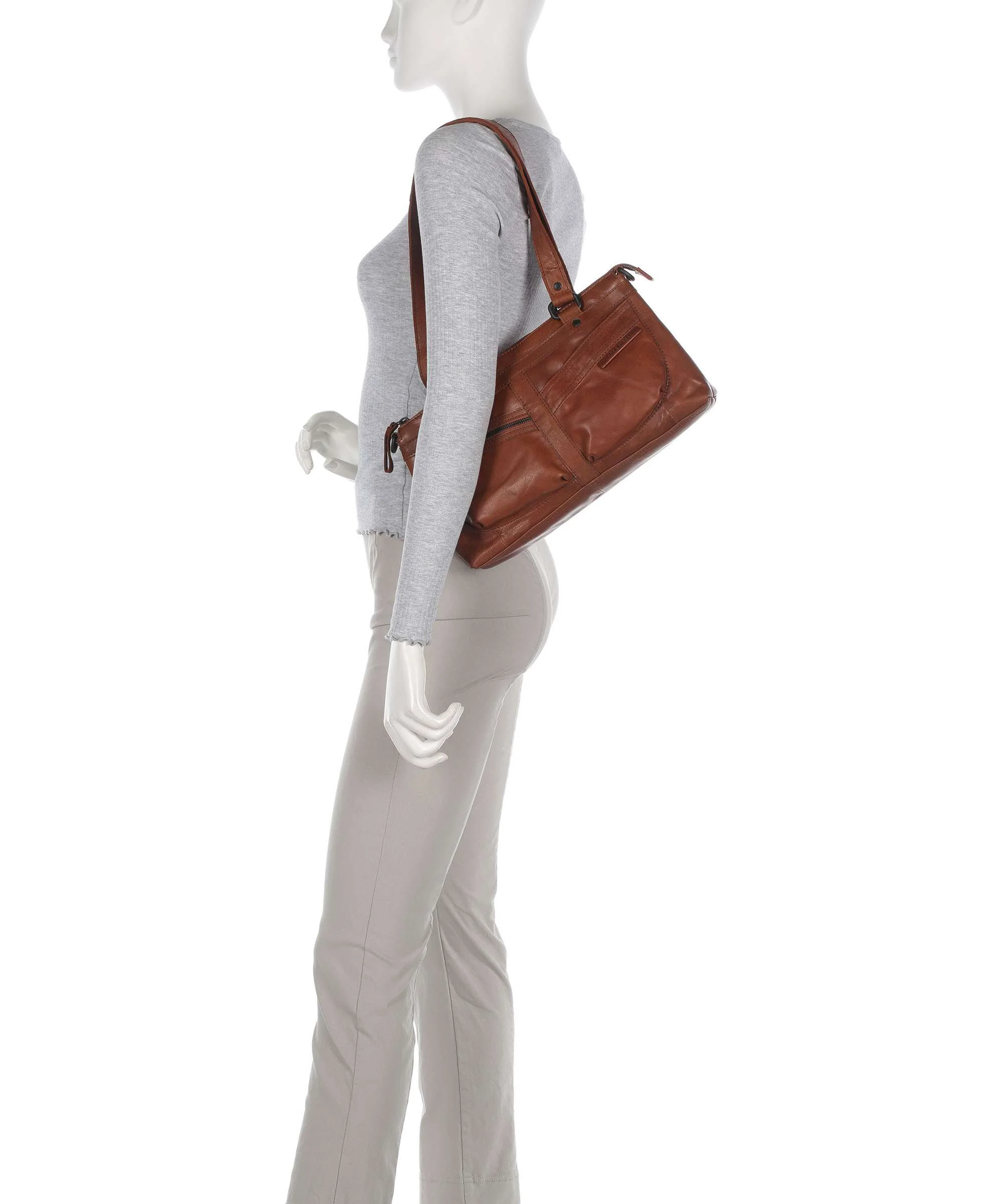 Spikes & Sparrow Bronco Cherish Shoulder bag brandy - Image 3