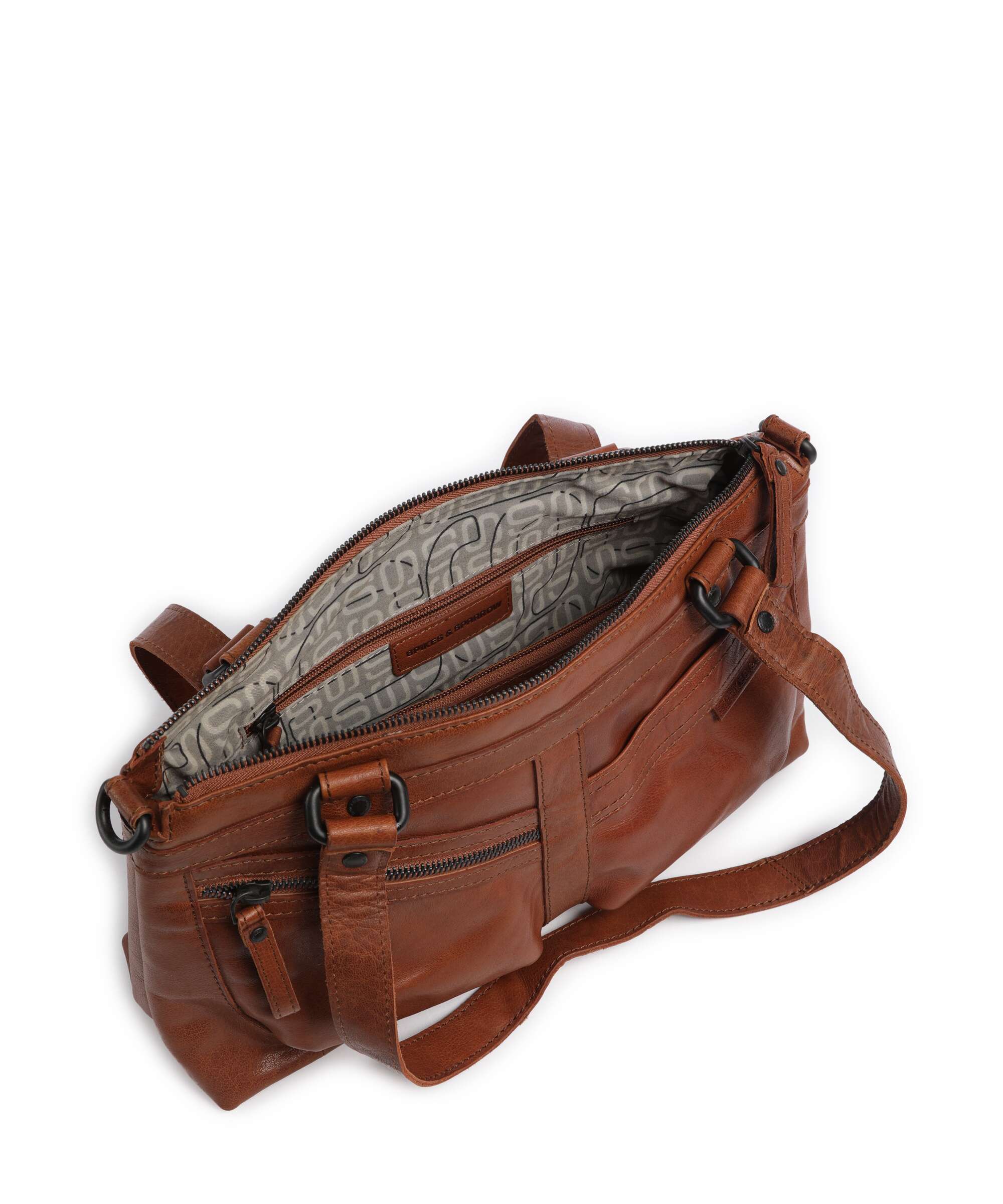 Spikes & Sparrow Bronco Cherish Shoulder bag brandy - Image 6