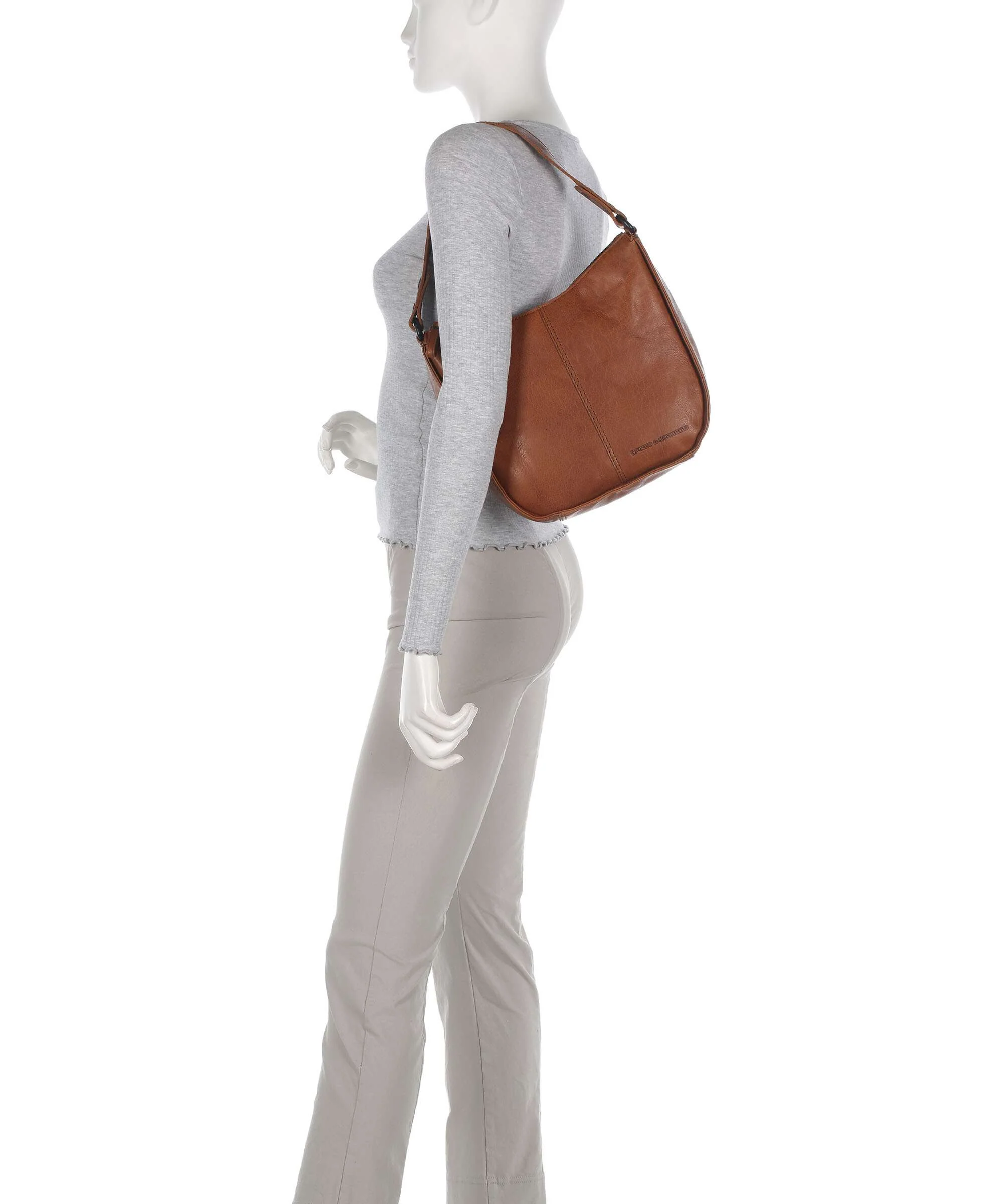 Spikes & Sparrow Bronco Colleen Shoulder bag brandy - Image 3